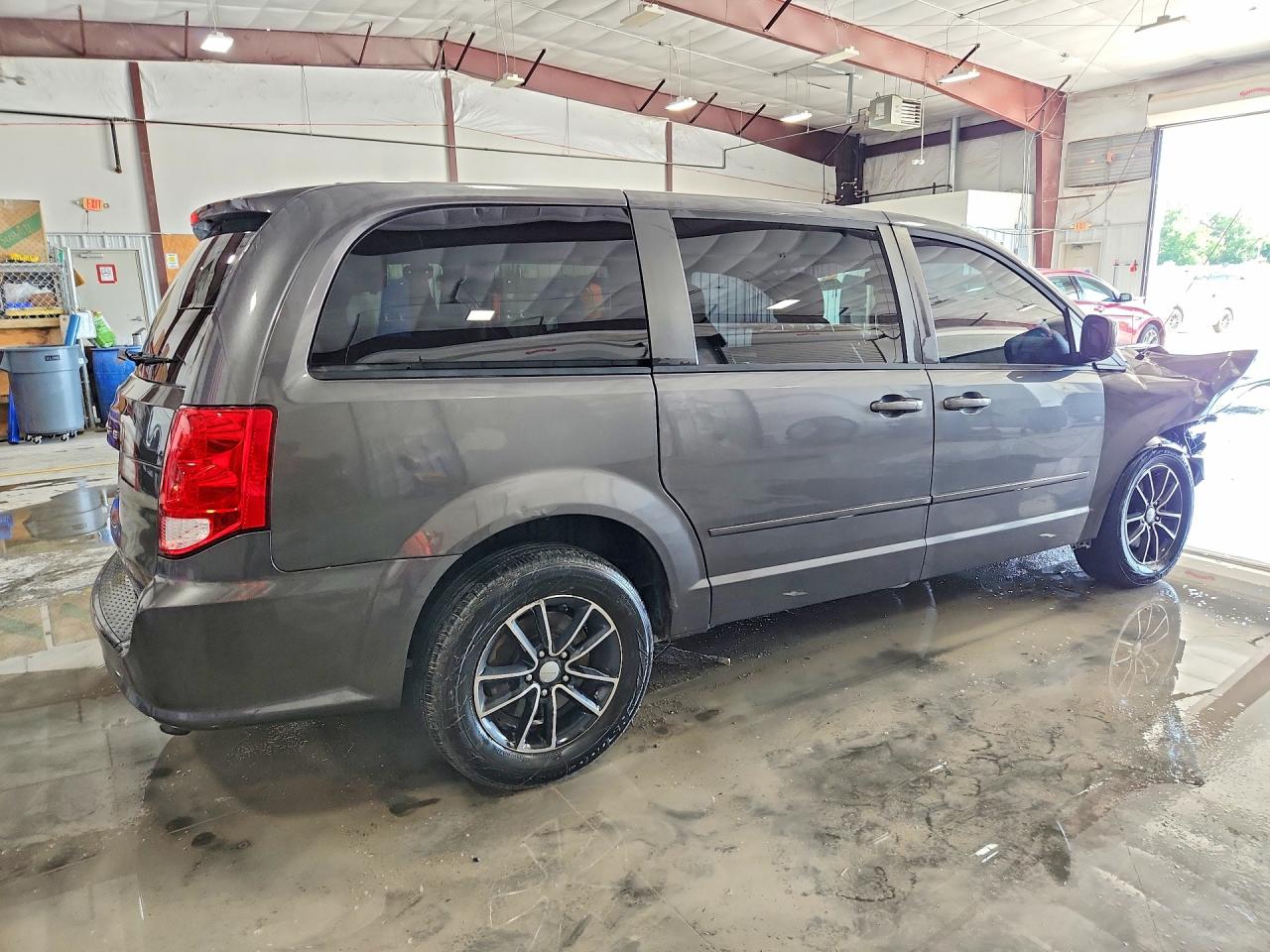 2015 Dodge Grand Caravan Sxt Gray vin: 2C4RDGCG7FR703722