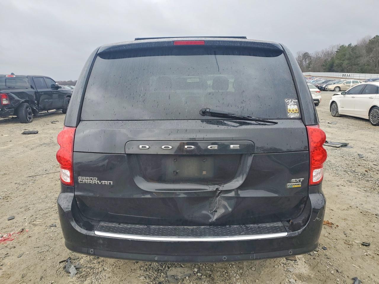 2016 Dodge Grand Caravan Sxt Black vin: 2C4RDGCG7GR333373
