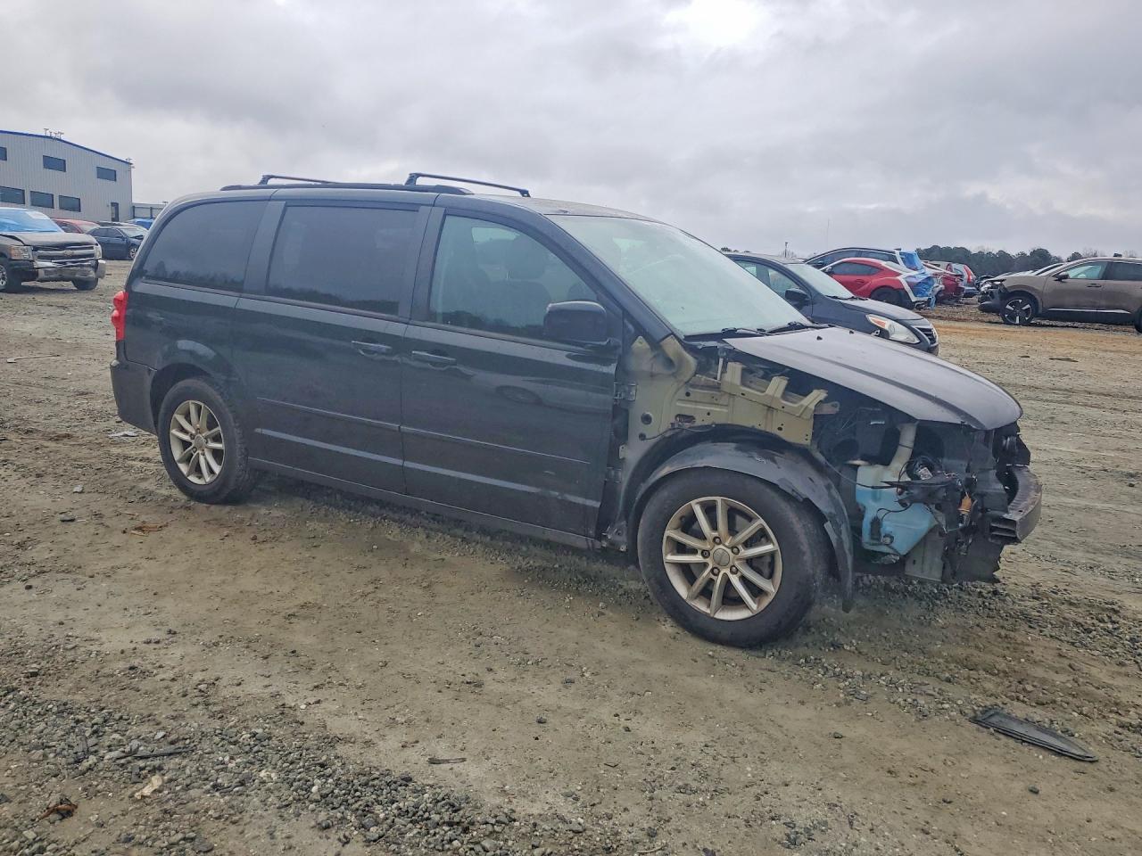 2016 Dodge Grand Caravan Sxt Black vin: 2C4RDGCG7GR333373