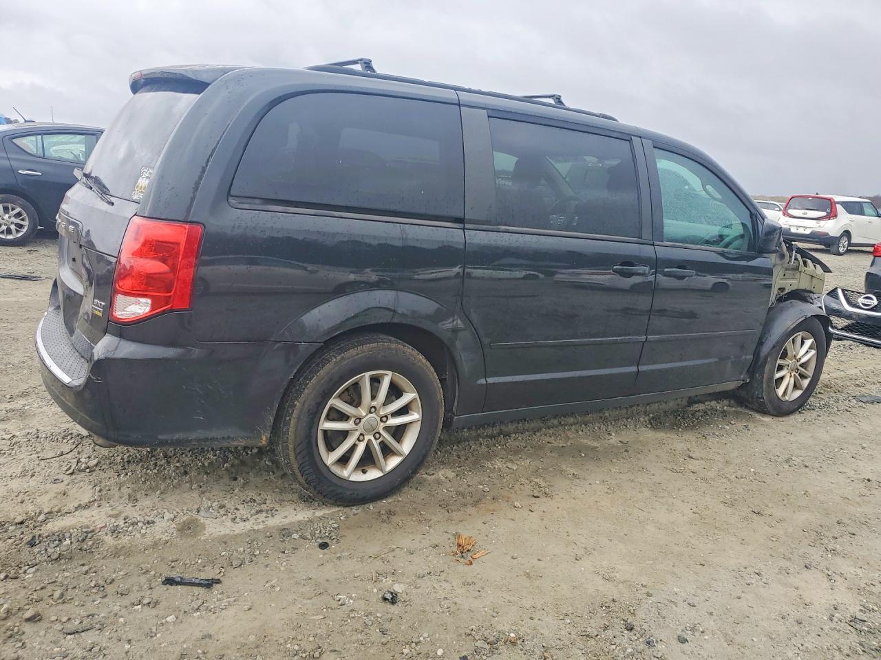2016 Dodge Grand Caravan Sxt Black vin: 2C4RDGCG7GR333373