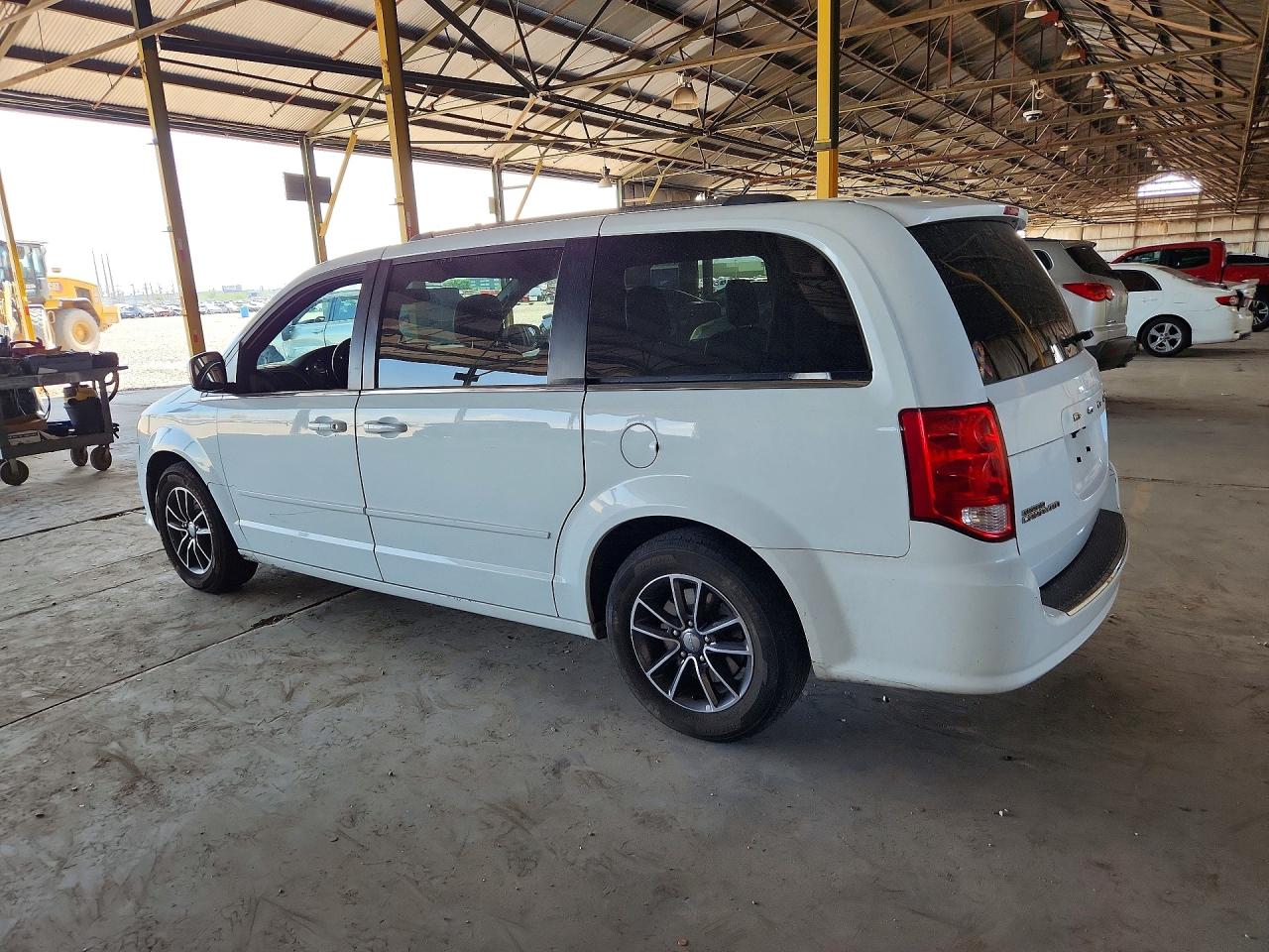 2017 Dodge Grand Caravan Sxt White vin: 2C4RDGCG7HR735816