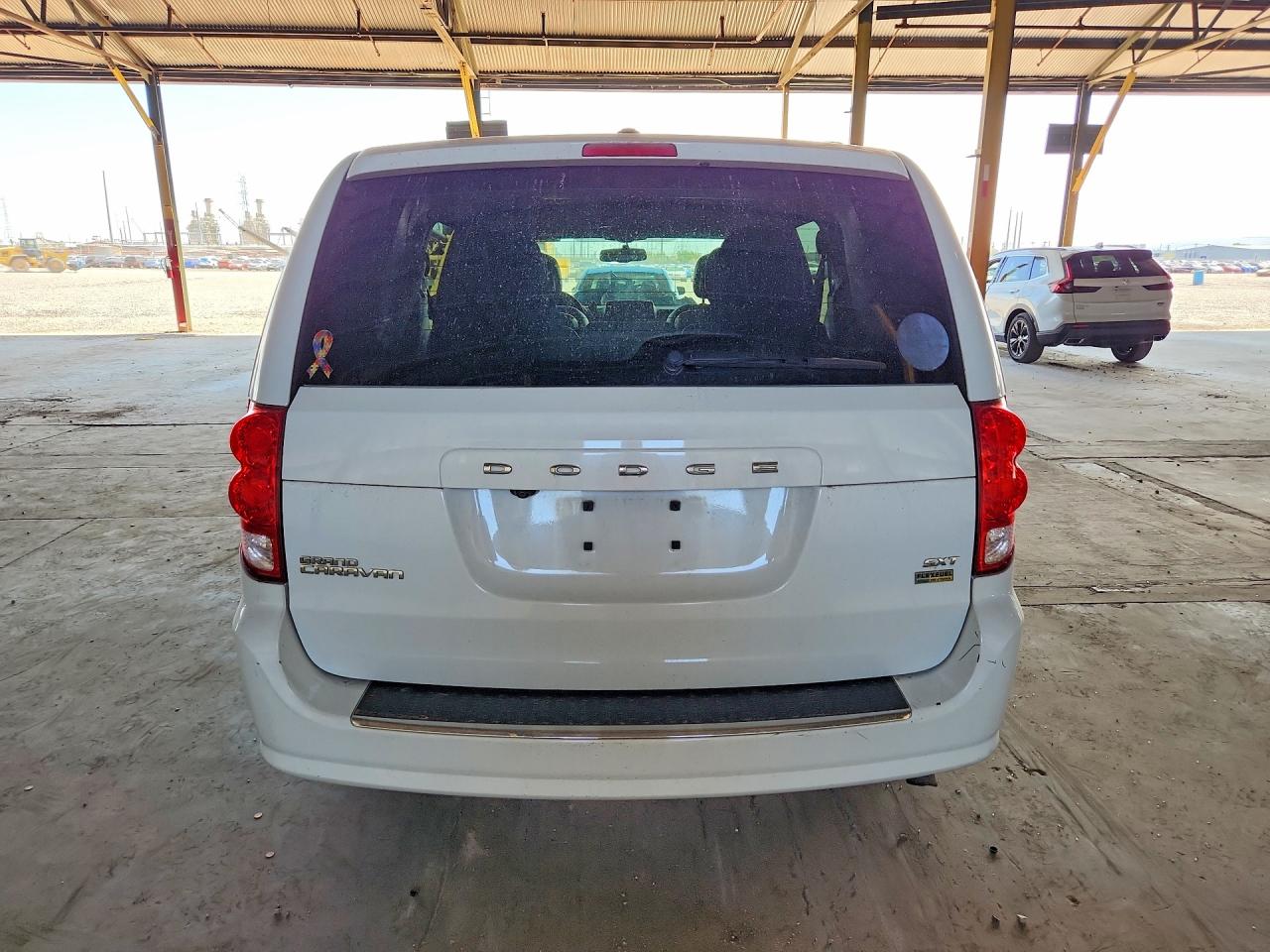2017 Dodge Grand Caravan Sxt White vin: 2C4RDGCG7HR735816