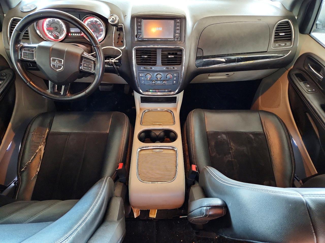 2017 Dodge Grand Caravan Sxt White vin: 2C4RDGCG7HR735816