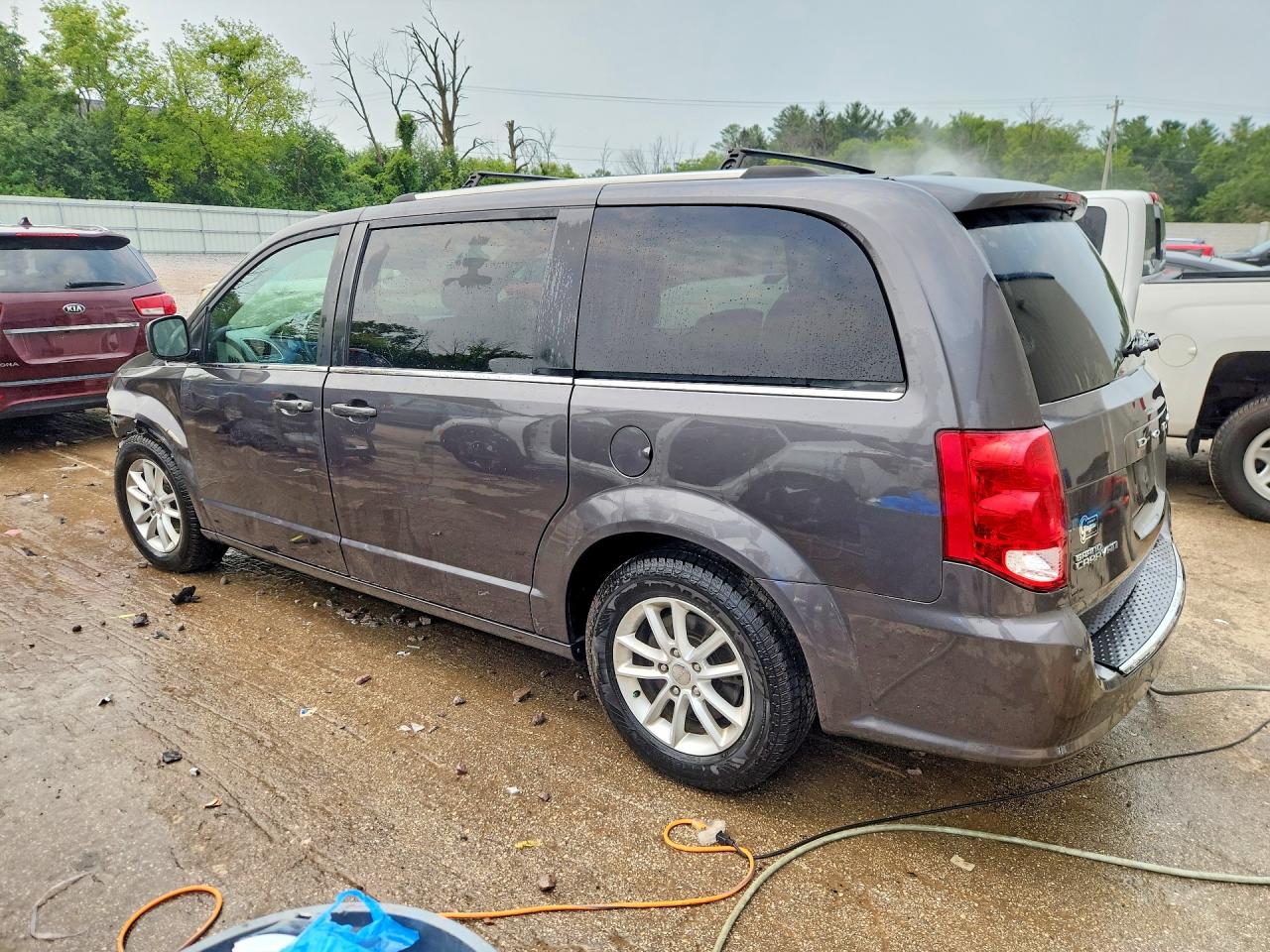 2020 Dodge Grand Caravan Sxt Gray vin: 2C4RDGCG7LR179497