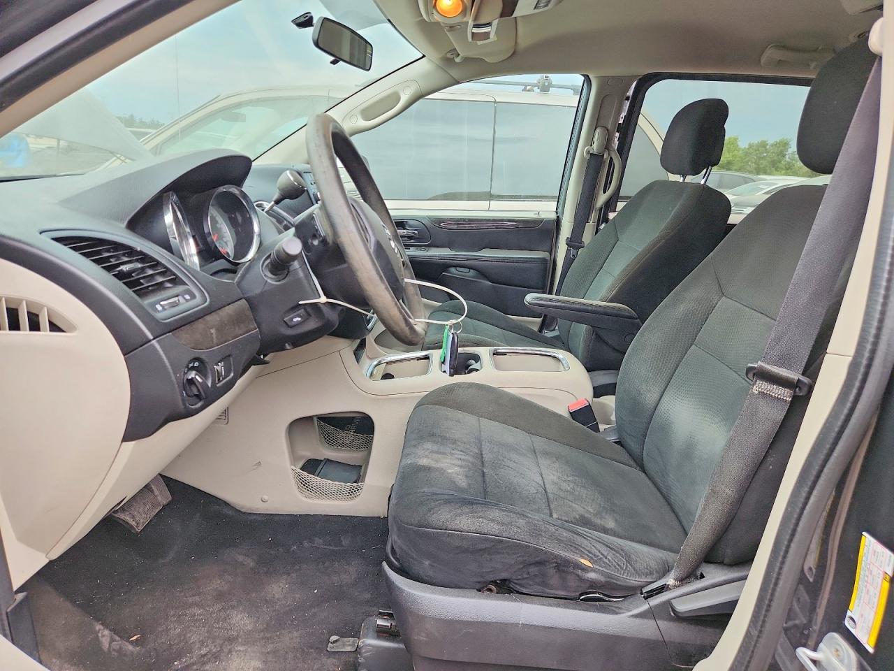 2012 Dodge Grand Caravan Sxt Gray vin: 2C4RDGCG8CR105490