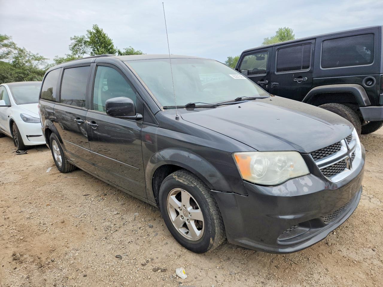 2012 Dodge Grand Caravan Sxt Gray vin: 2C4RDGCG8CR105490