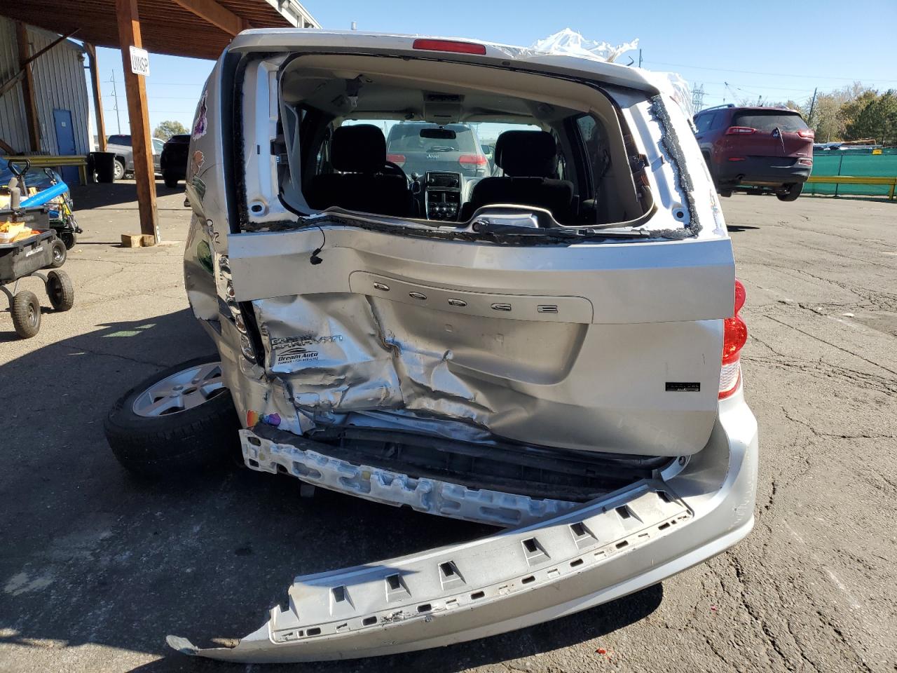 2012 Dodge Grand Caravan Sxt Silver vin: 2C4RDGCG8CR141289
