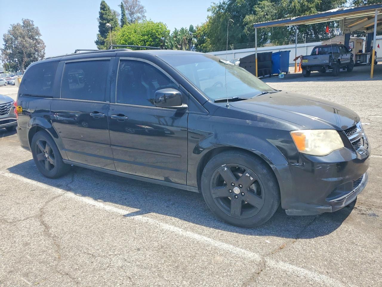 2012 Dodge Grand Caravan Sxt Black vin: 2C4RDGCG8CR231588