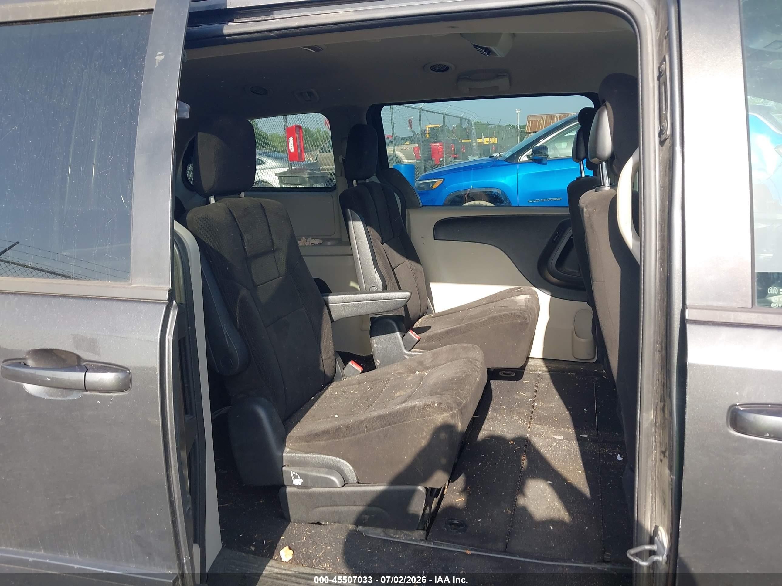 2012 Dodge Grand Caravan Sxt Black vin: 2C4RDGCG8CR405921