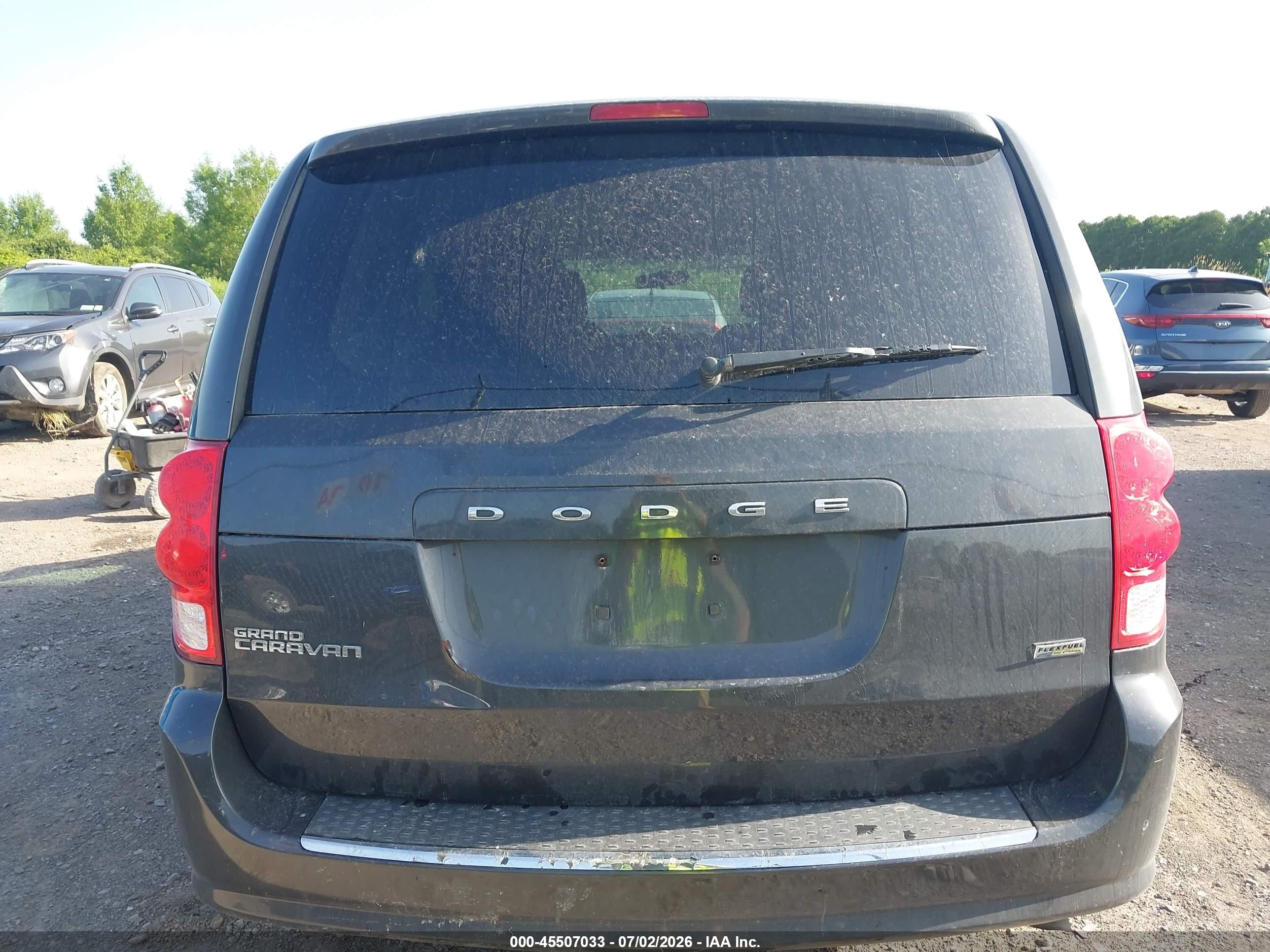 2012 Dodge Grand Caravan Sxt Black vin: 2C4RDGCG8CR405921