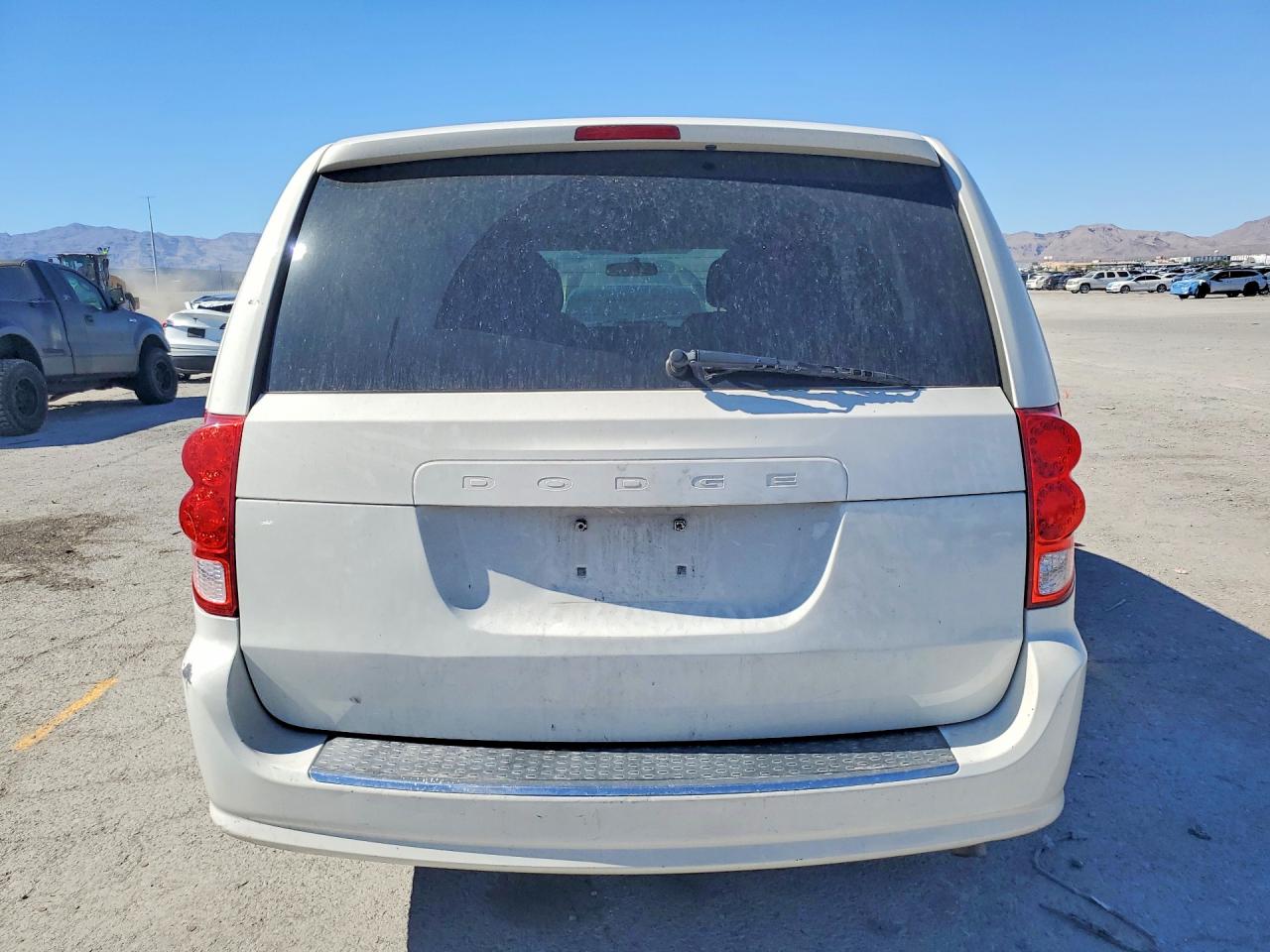 2013 Dodge Grand Caravan Sxt White vin: 2C4RDGCG8DR523713