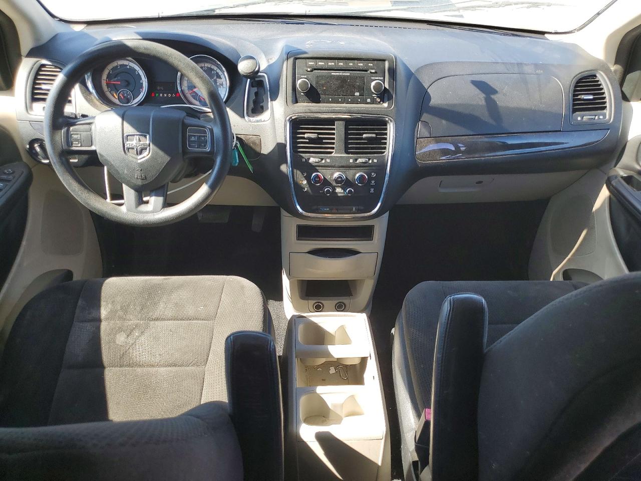 2013 Dodge Grand Caravan Sxt White vin: 2C4RDGCG8DR523713