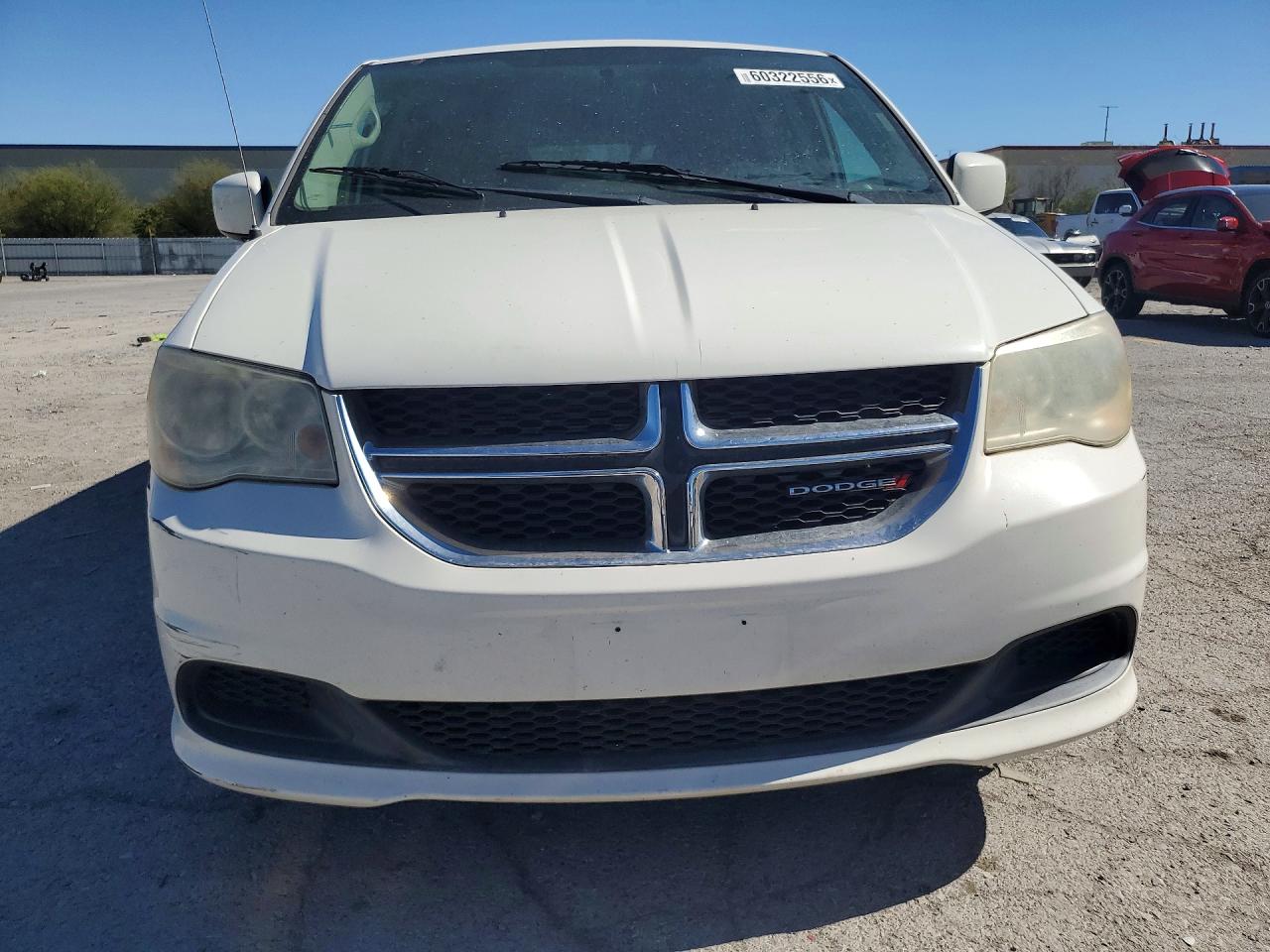2013 Dodge Grand Caravan Sxt White vin: 2C4RDGCG8DR523713