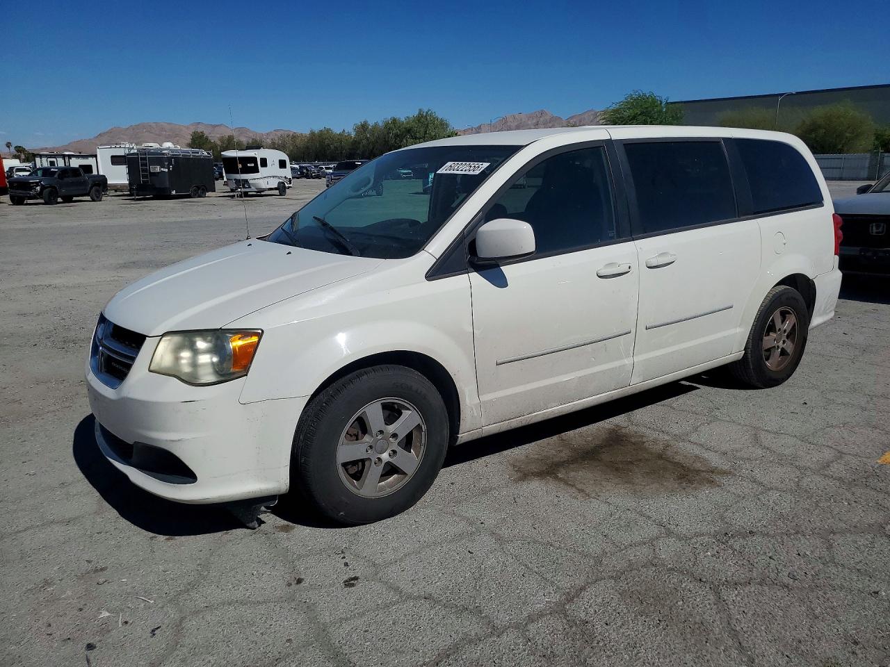 2013 Dodge Grand Caravan Sxt Белый vin: 2C4RDGCG8DR523713