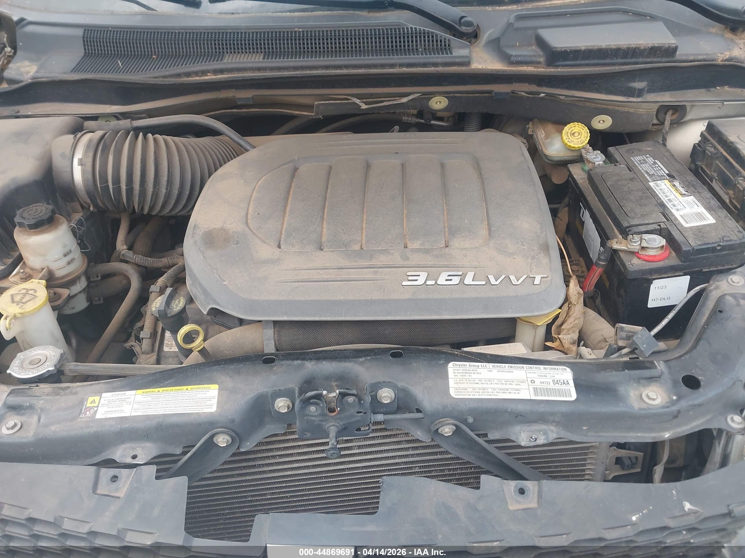 2013 Dodge Grand Caravan Sxt Gold vin: 2C4RDGCG8DR524750