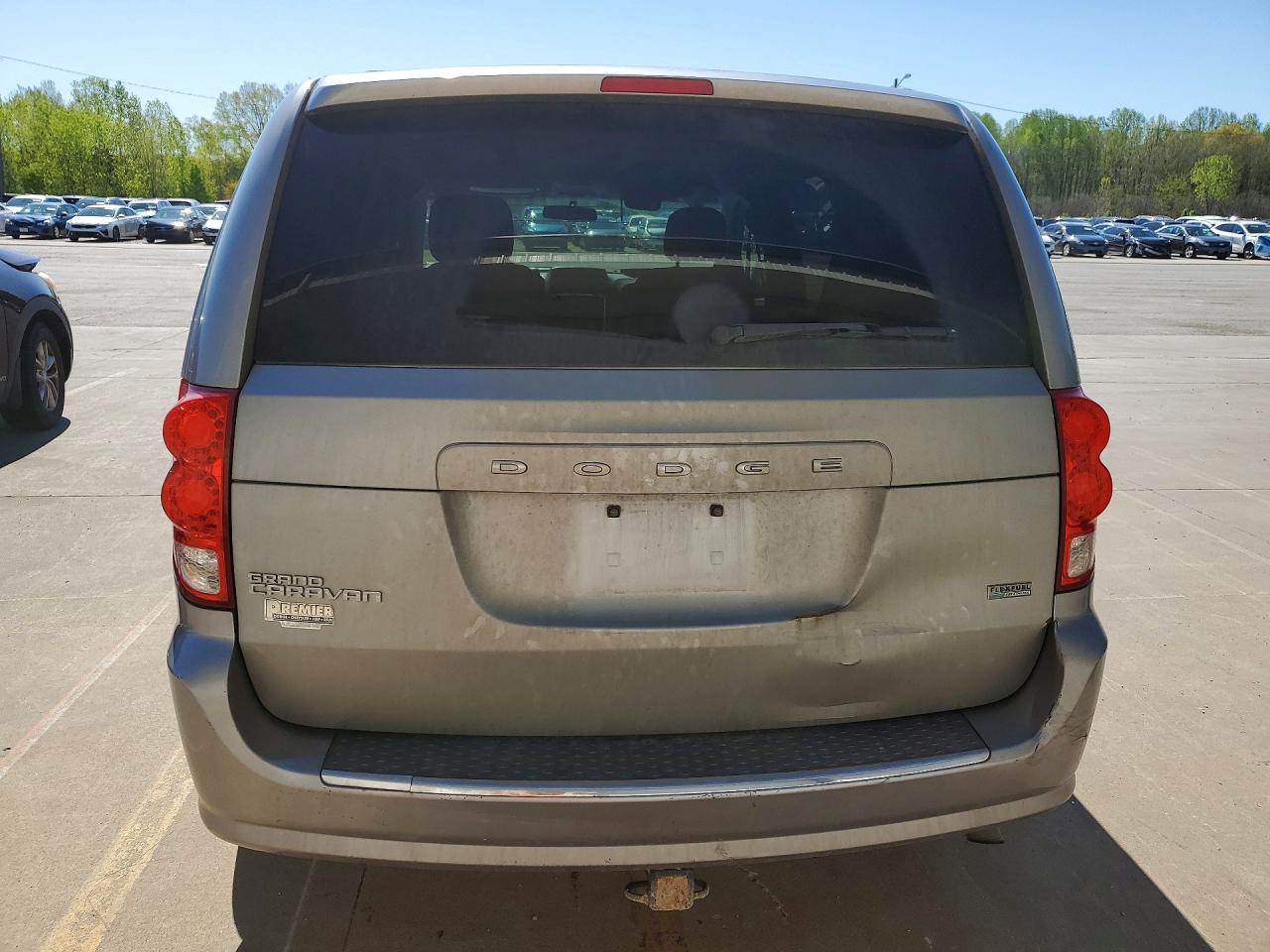 2013 Dodge Grand Caravan Sxt Серый vin: 2C4RDGCG8DR545940