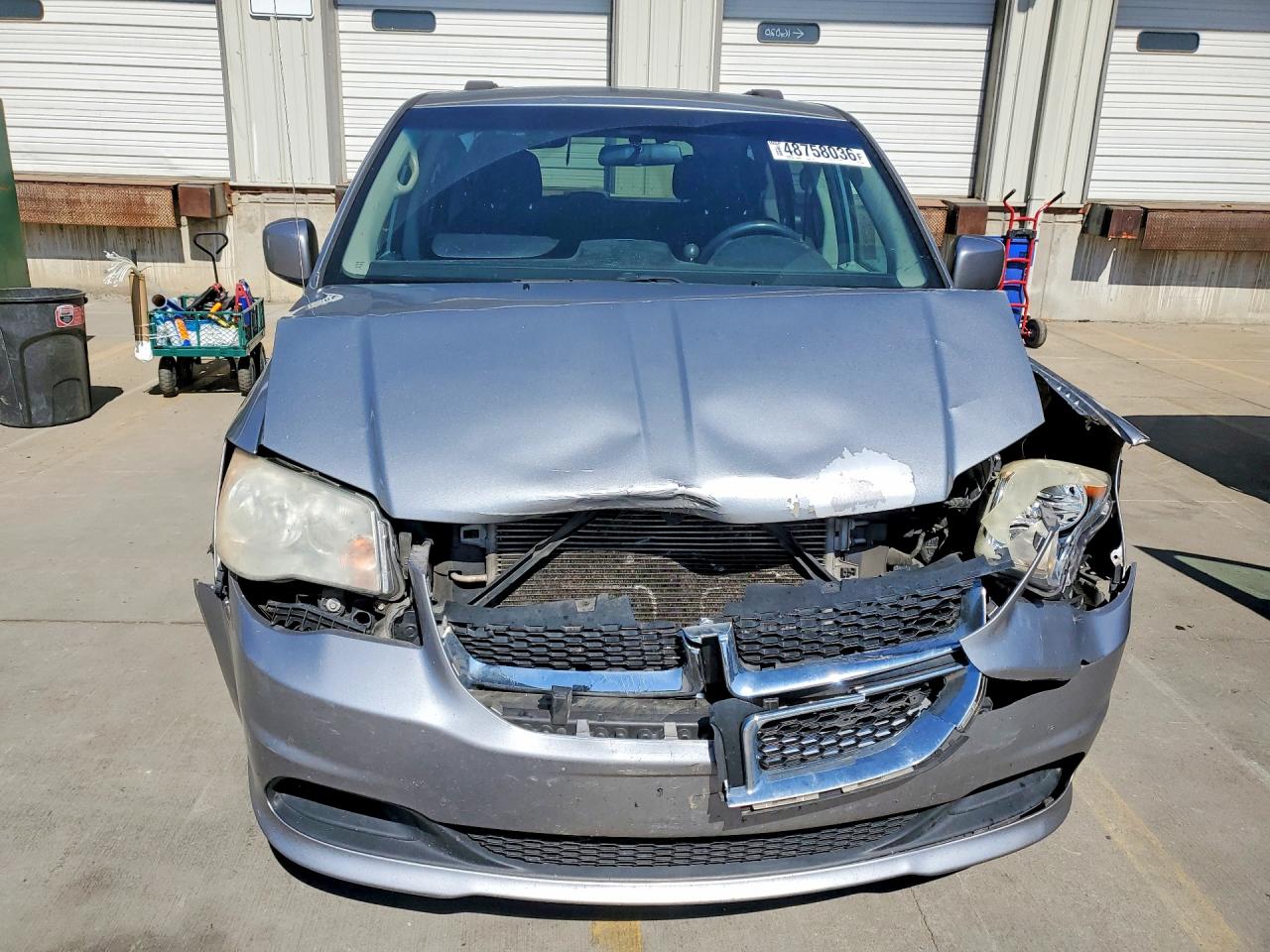 2013 Dodge Grand Caravan Sxt Серый vin: 2C4RDGCG8DR545940