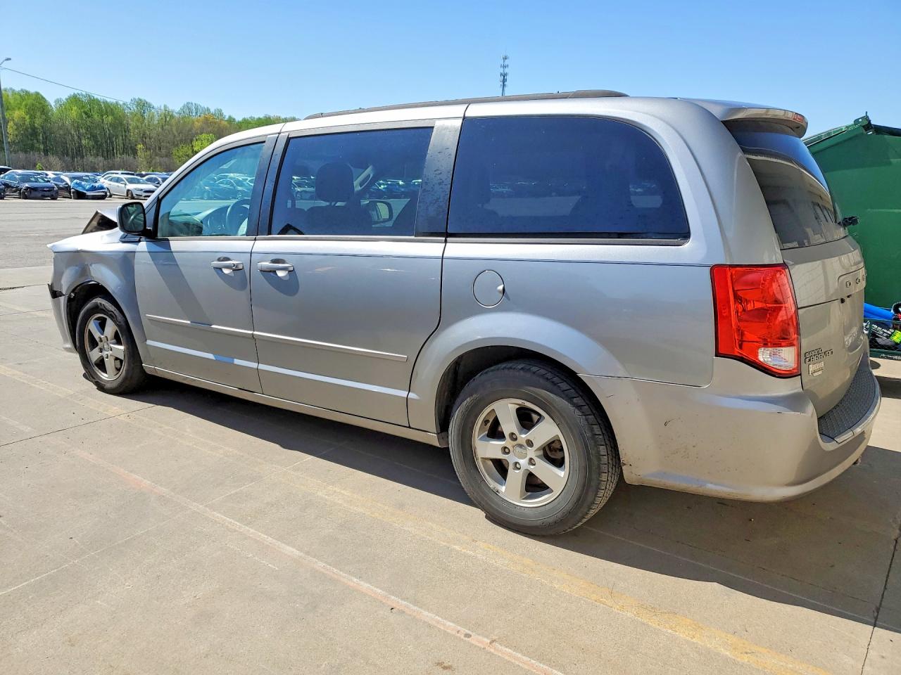 2013 Dodge Grand Caravan Sxt Серый vin: 2C4RDGCG8DR545940
