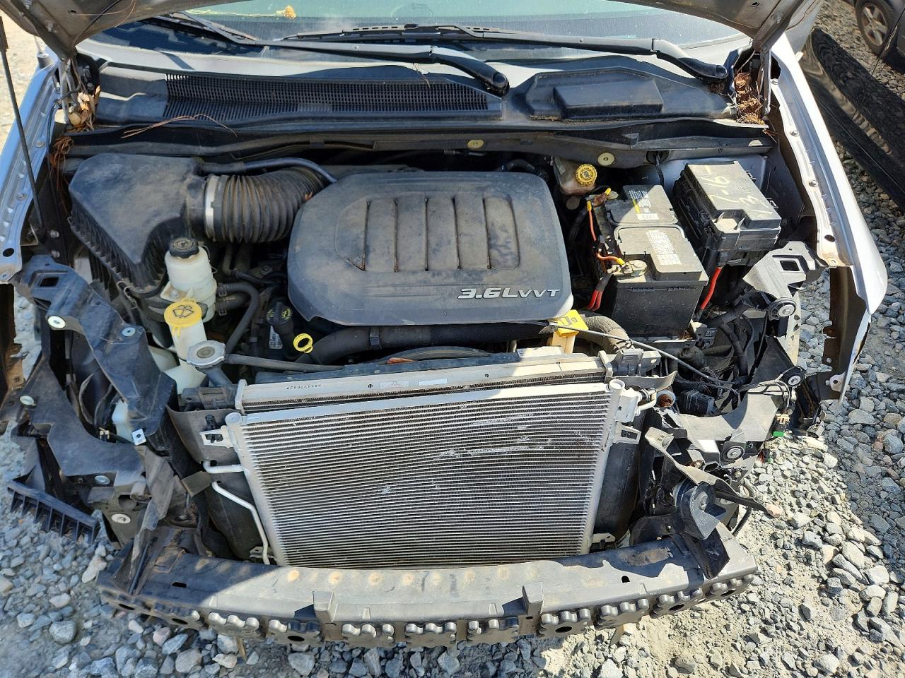 2013 Dodge Grand Caravan Sxt Серебряный vin: 2C4RDGCG8DR553343