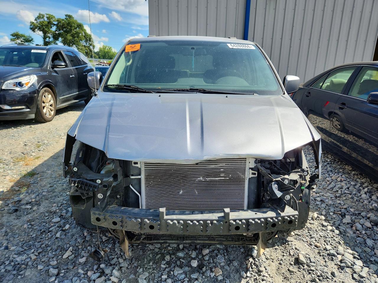 2013 Dodge Grand Caravan Sxt Серебряный vin: 2C4RDGCG8DR553343