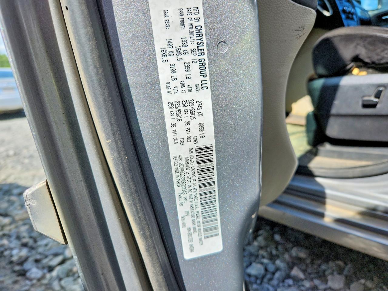 2013 Dodge Grand Caravan Sxt Серебряный vin: 2C4RDGCG8DR553343