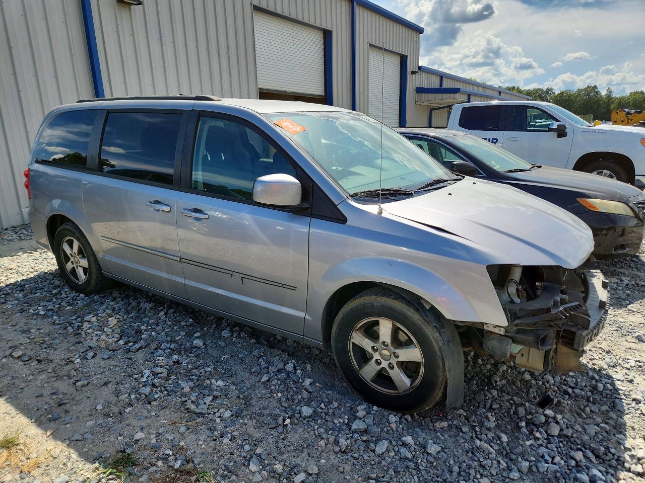 2013 Dodge Grand Caravan Sxt Серебряный vin: 2C4RDGCG8DR553343