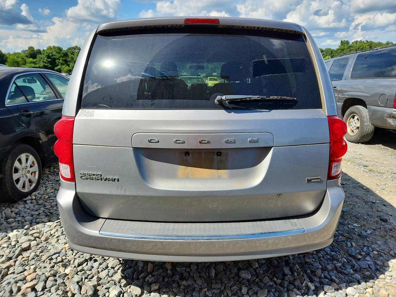 2013 Dodge Grand Caravan Sxt Серебряный vin: 2C4RDGCG8DR553343