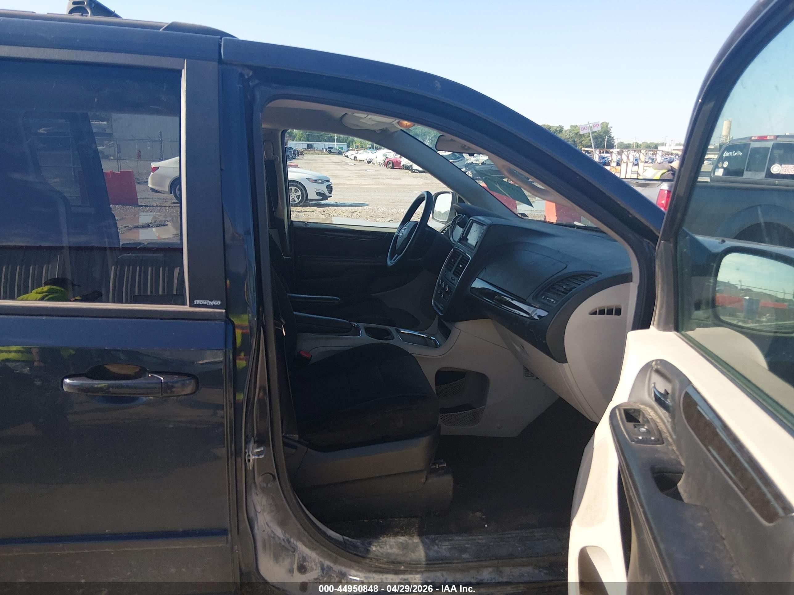 2013 Dodge Grand Caravan Sxt Gray vin: 2C4RDGCG8DR627960