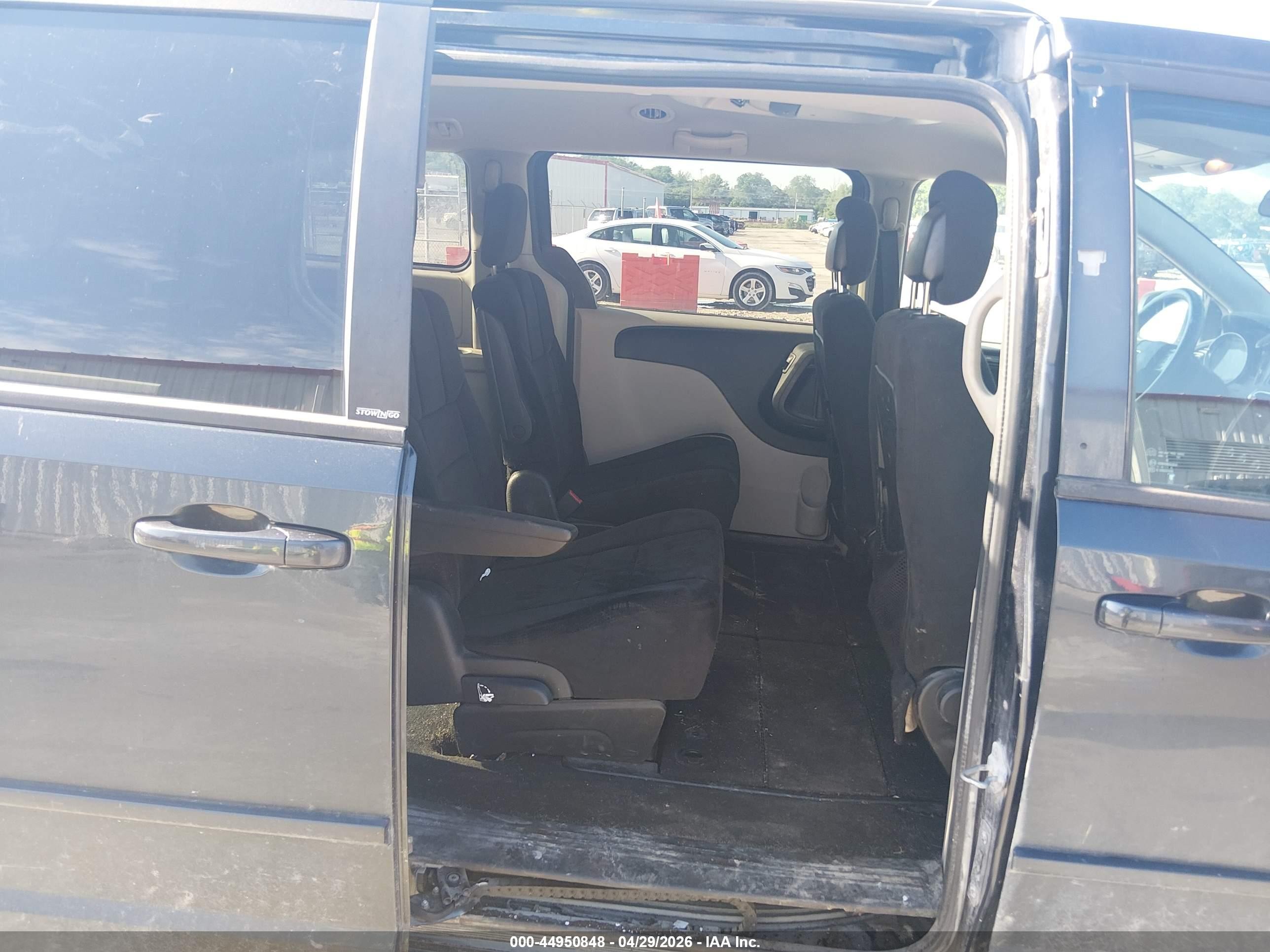 2013 Dodge Grand Caravan Sxt Gray vin: 2C4RDGCG8DR627960