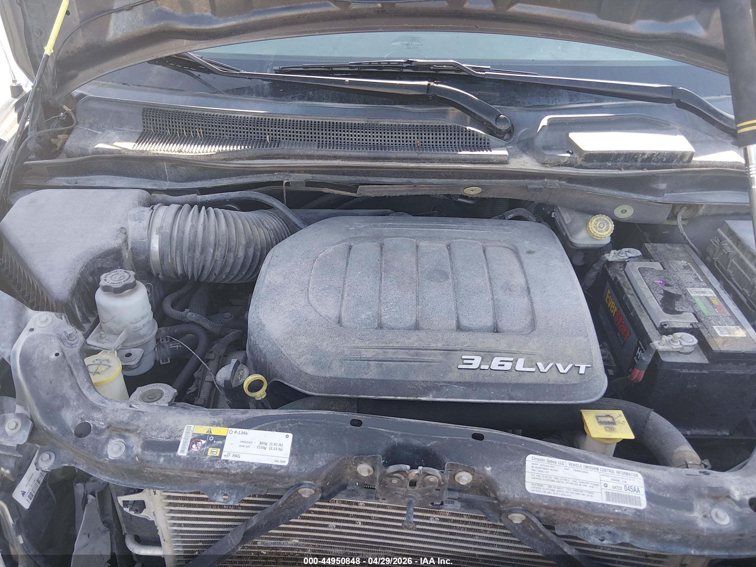 2013 Dodge Grand Caravan Sxt Gray vin: 2C4RDGCG8DR627960