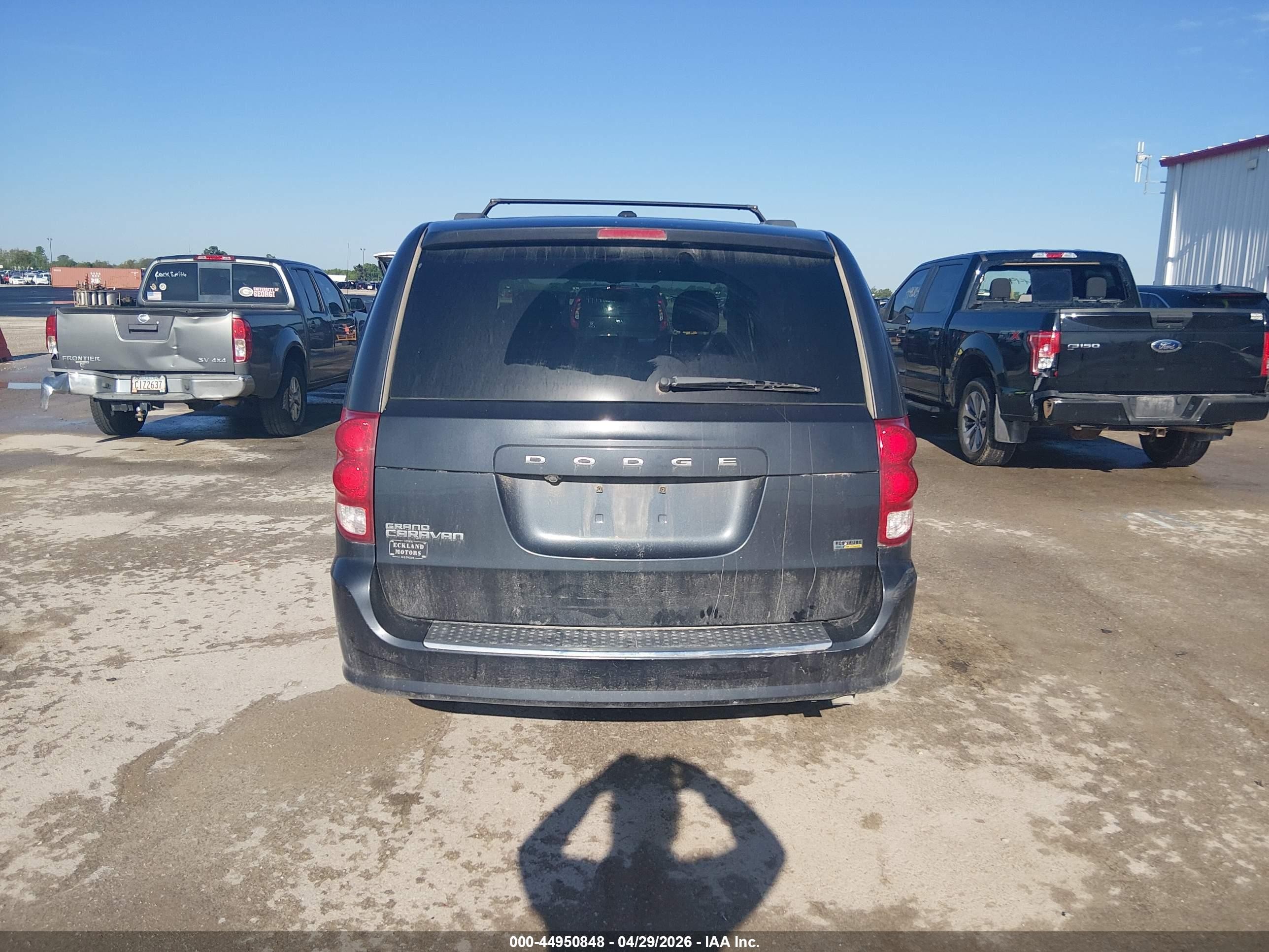 2013 Dodge Grand Caravan Sxt Gray vin: 2C4RDGCG8DR627960