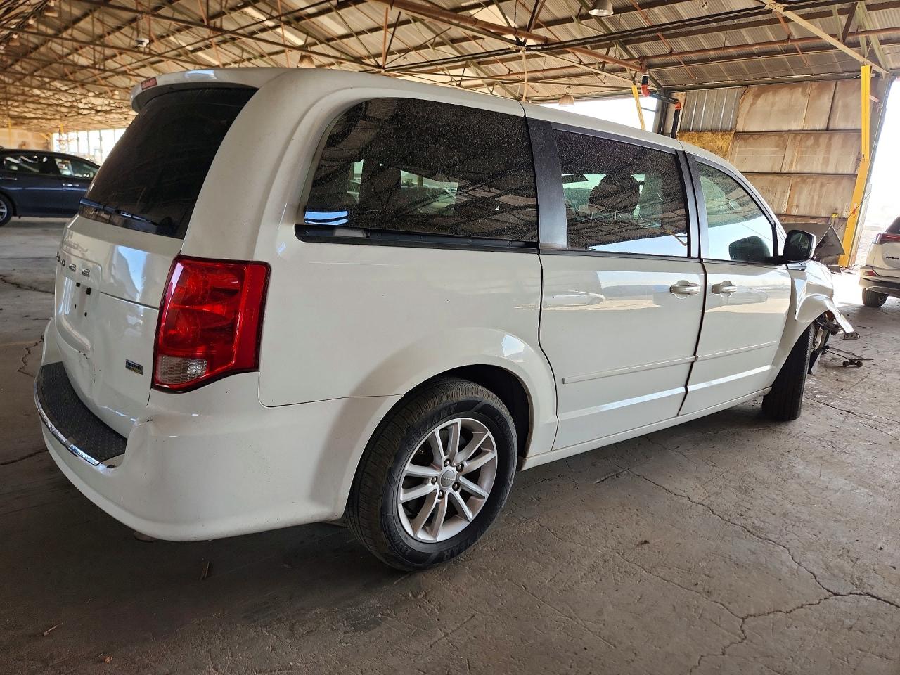 2013 Dodge Grand Caravan Sxt White vin: 2C4RDGCG8DR688127