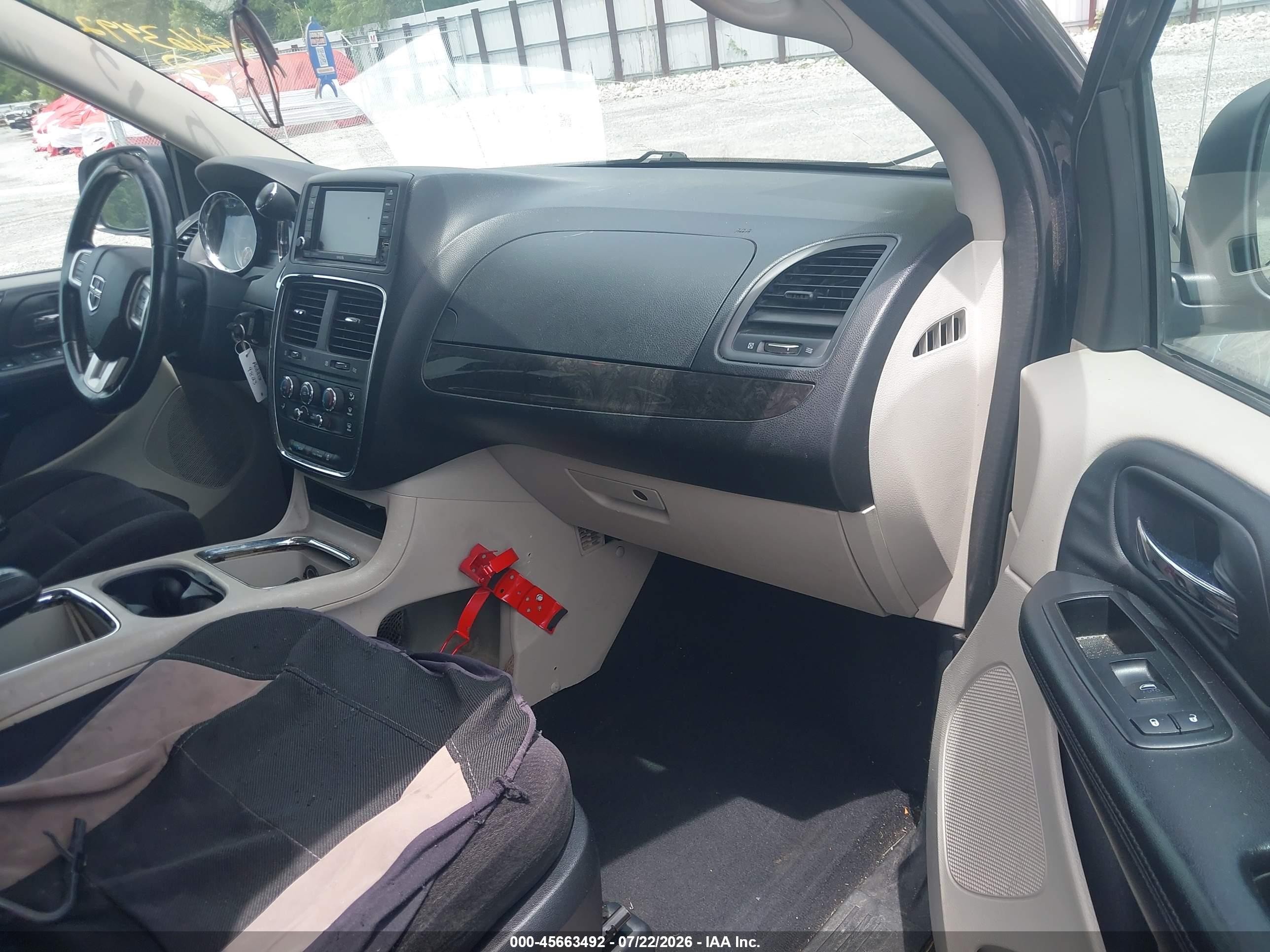 2013 Dodge Grand Caravan Sxt Gray vin: 2C4RDGCG8DR739433