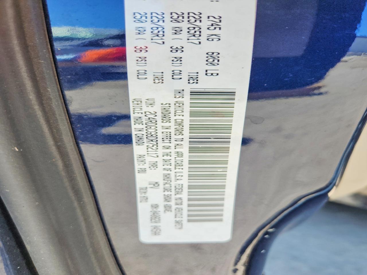 2013 Dodge Grand Caravan Sxt Blue vin: 2C4RDGCG8DR752117