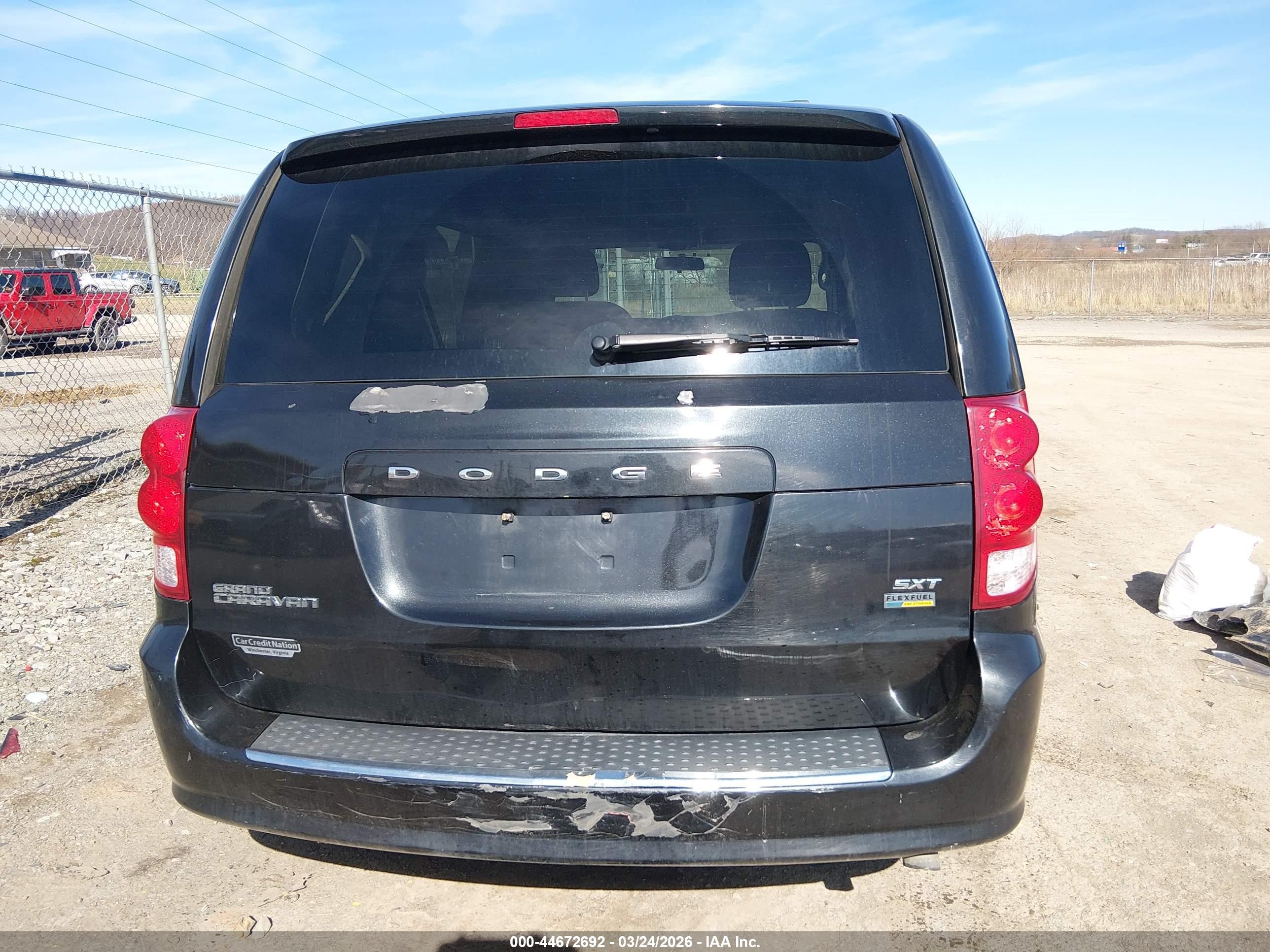2014 Dodge Grand Caravan Sxt Черный vin: 2C4RDGCG8ER122776