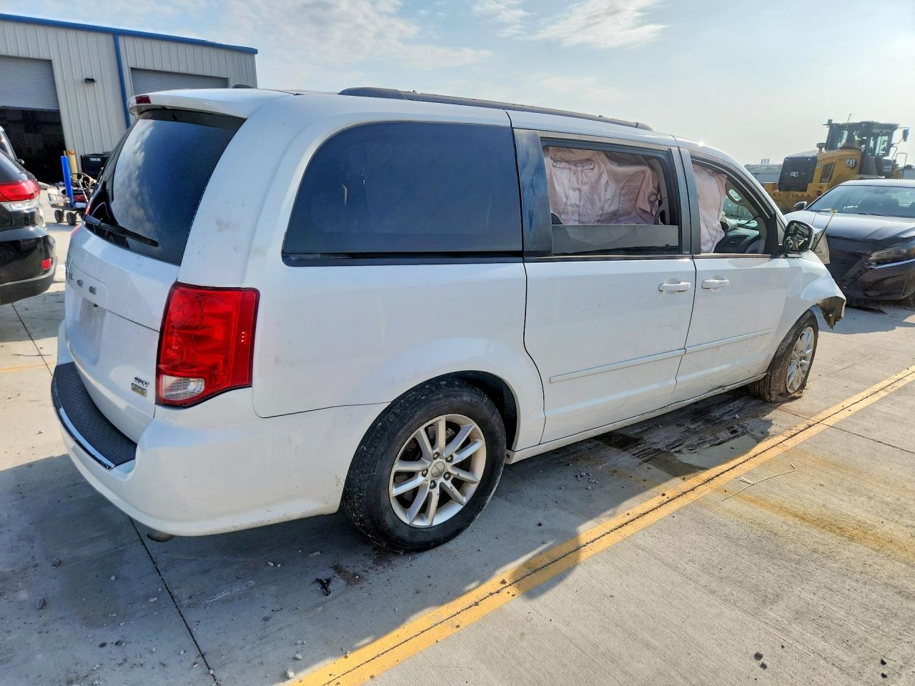 2014 Dodge Grand Caravan Sxt Белый vin: 2C4RDGCG8ER173002