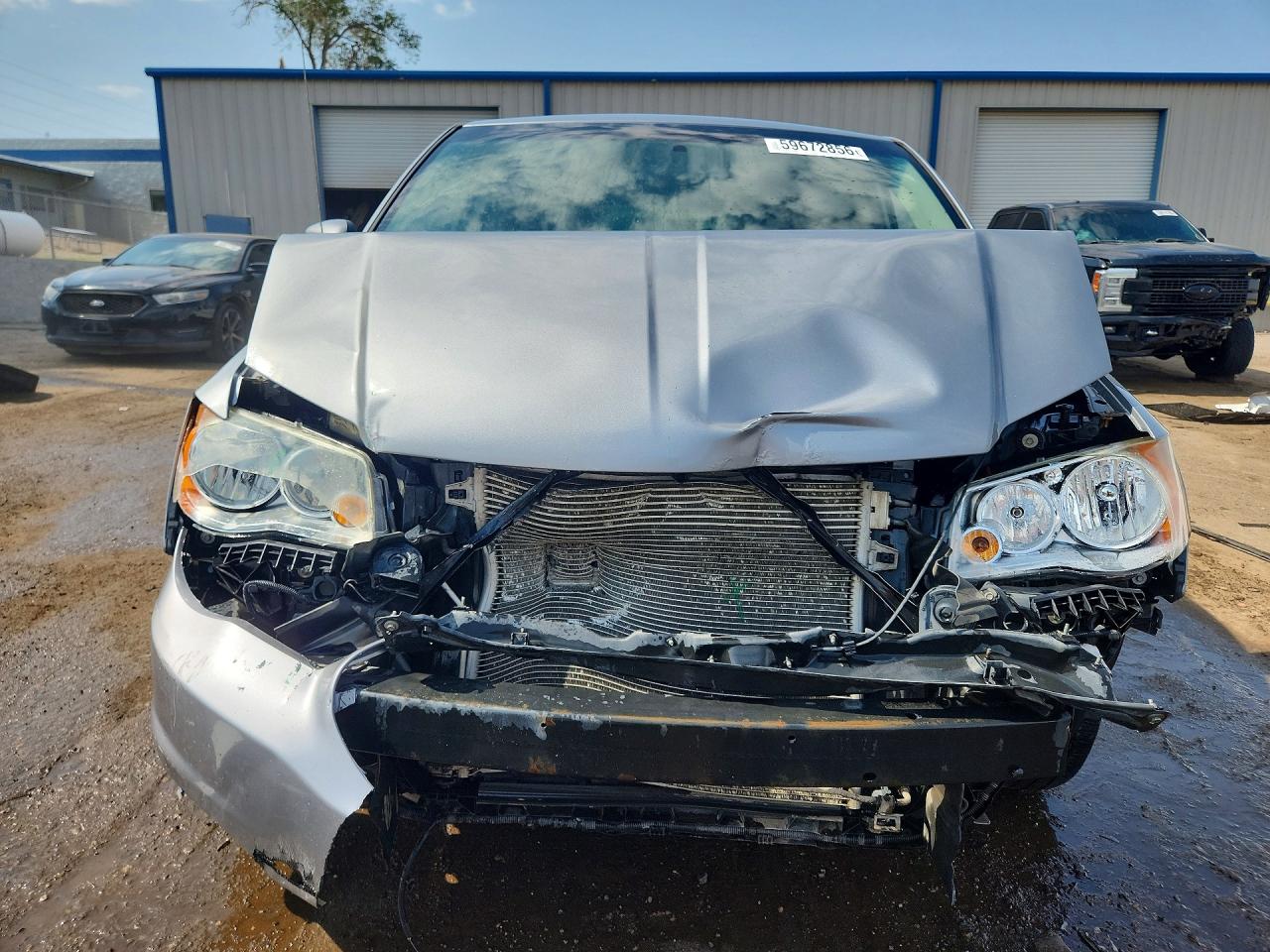 2014 Dodge Grand Caravan Sxt Silver vin: 2C4RDGCG8ER265520