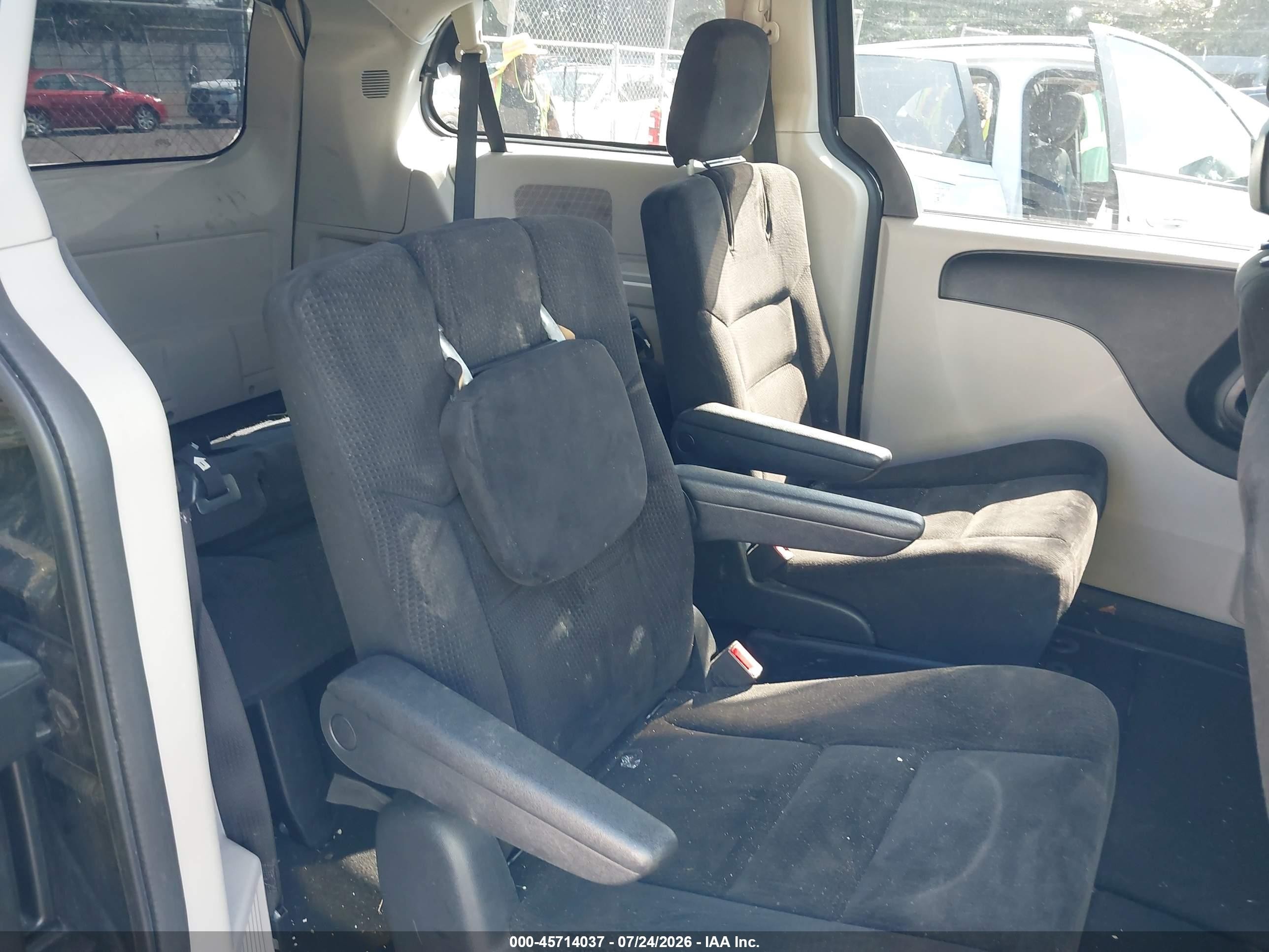 2014 Dodge Grand Caravan Sxt Черный vin: 2C4RDGCG8ER347358