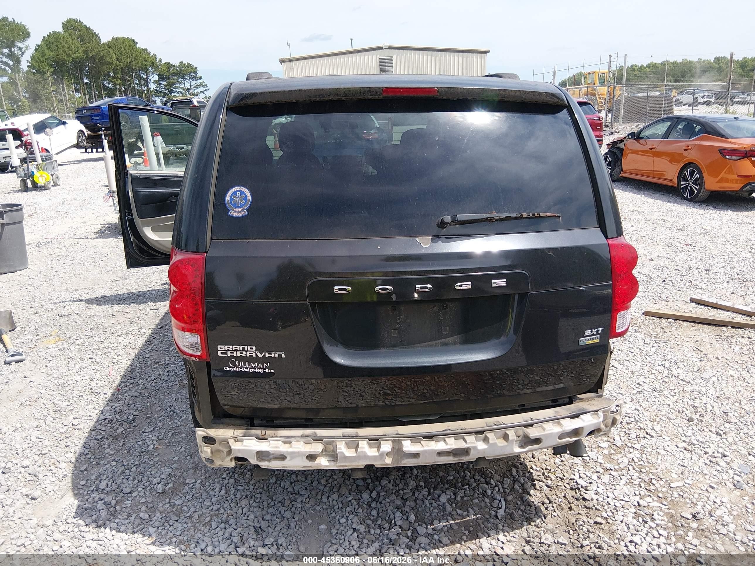 2014 Dodge Grand Caravan Sxt Black vin: 2C4RDGCG8ER430692