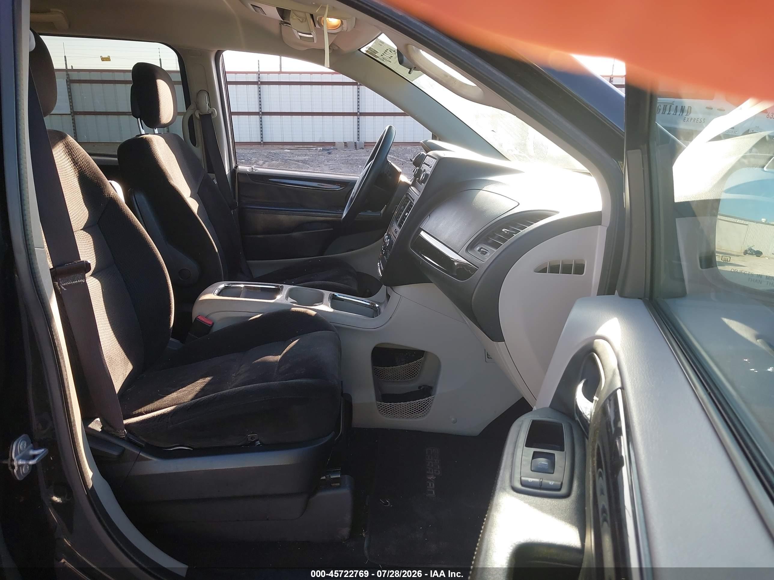 2015 Dodge Grand Caravan Sxt Black vin: 2C4RDGCG8FR526811