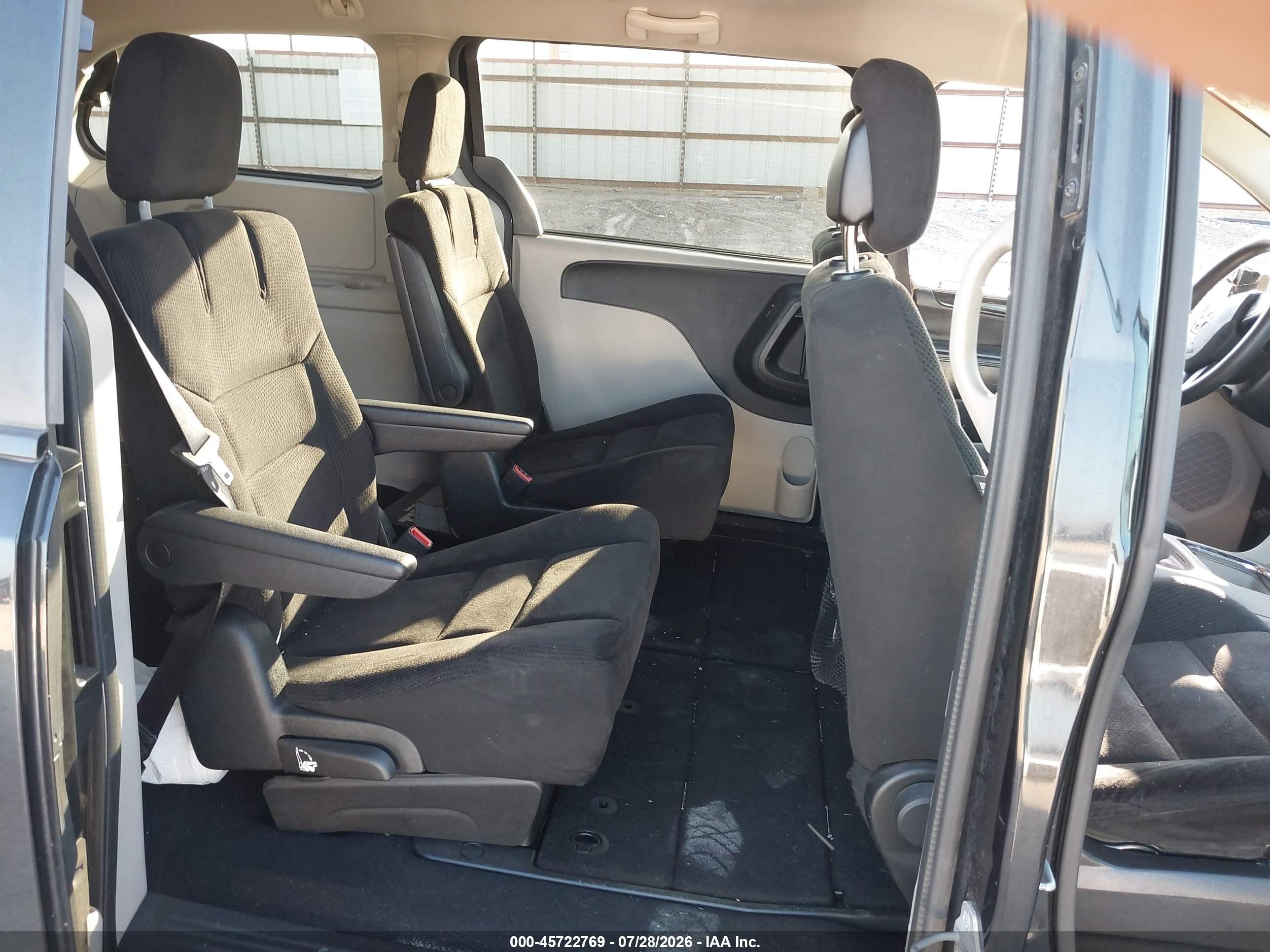 2015 Dodge Grand Caravan Sxt Black vin: 2C4RDGCG8FR526811