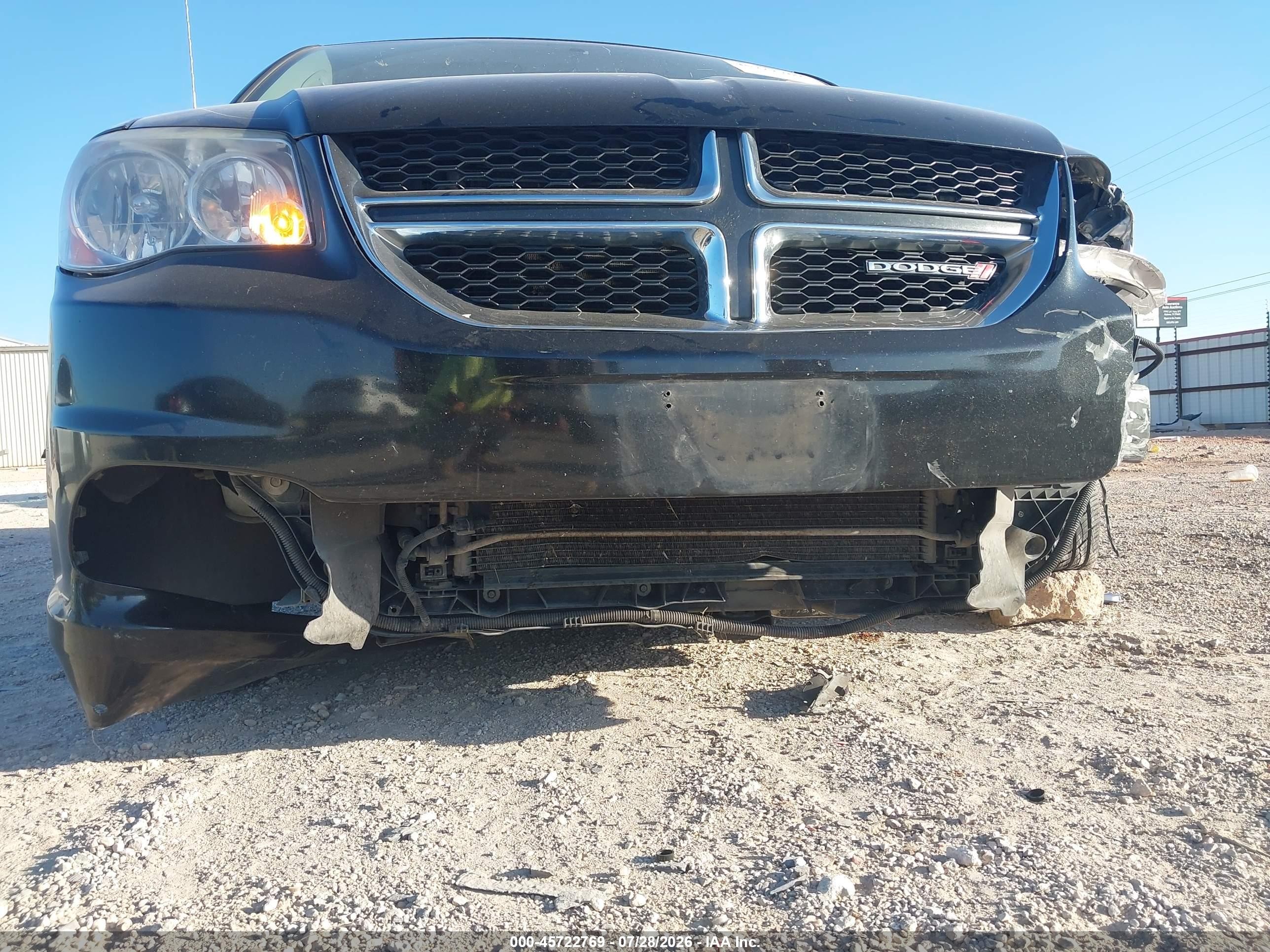 2015 Dodge Grand Caravan Sxt Black vin: 2C4RDGCG8FR526811