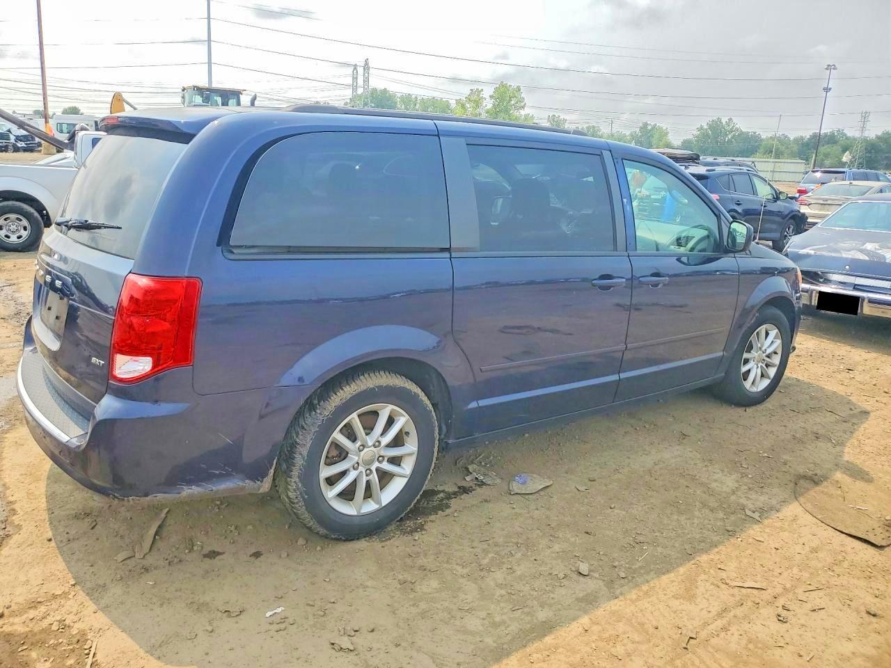 2015 Dodge Grand Caravan Sxt Blue vin: 2C4RDGCG8FR528090