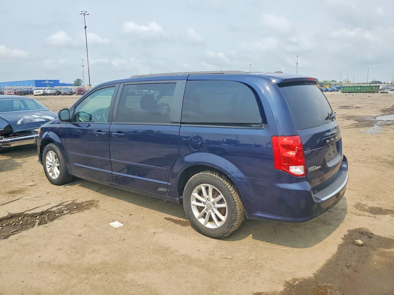 2015 Dodge Grand Caravan Sxt Blue vin: 2C4RDGCG8FR528090