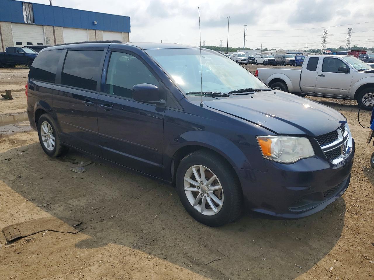 2015 Dodge Grand Caravan Sxt Blue vin: 2C4RDGCG8FR528090