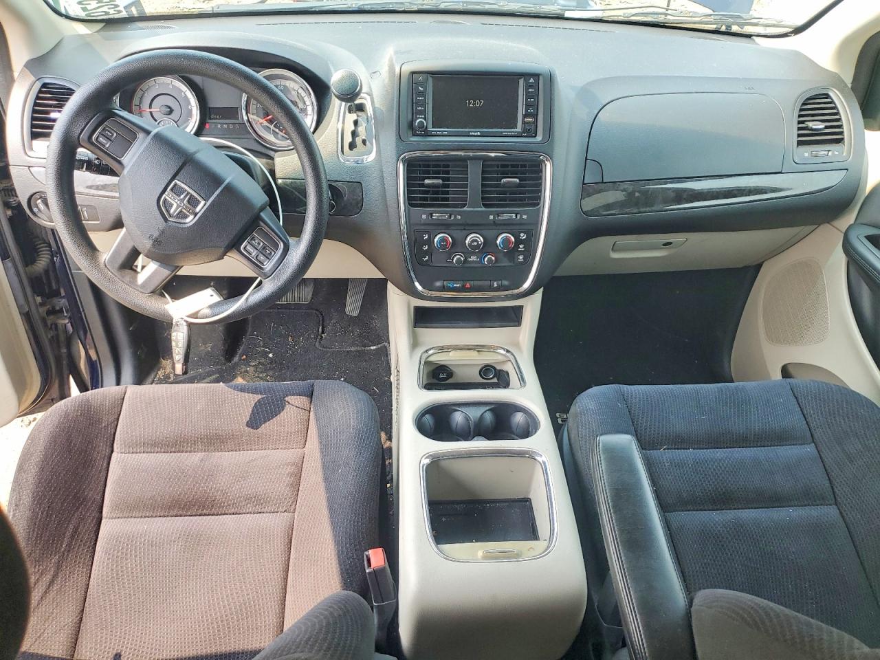 2015 Dodge Grand Caravan Sxt Blue vin: 2C4RDGCG8FR528090