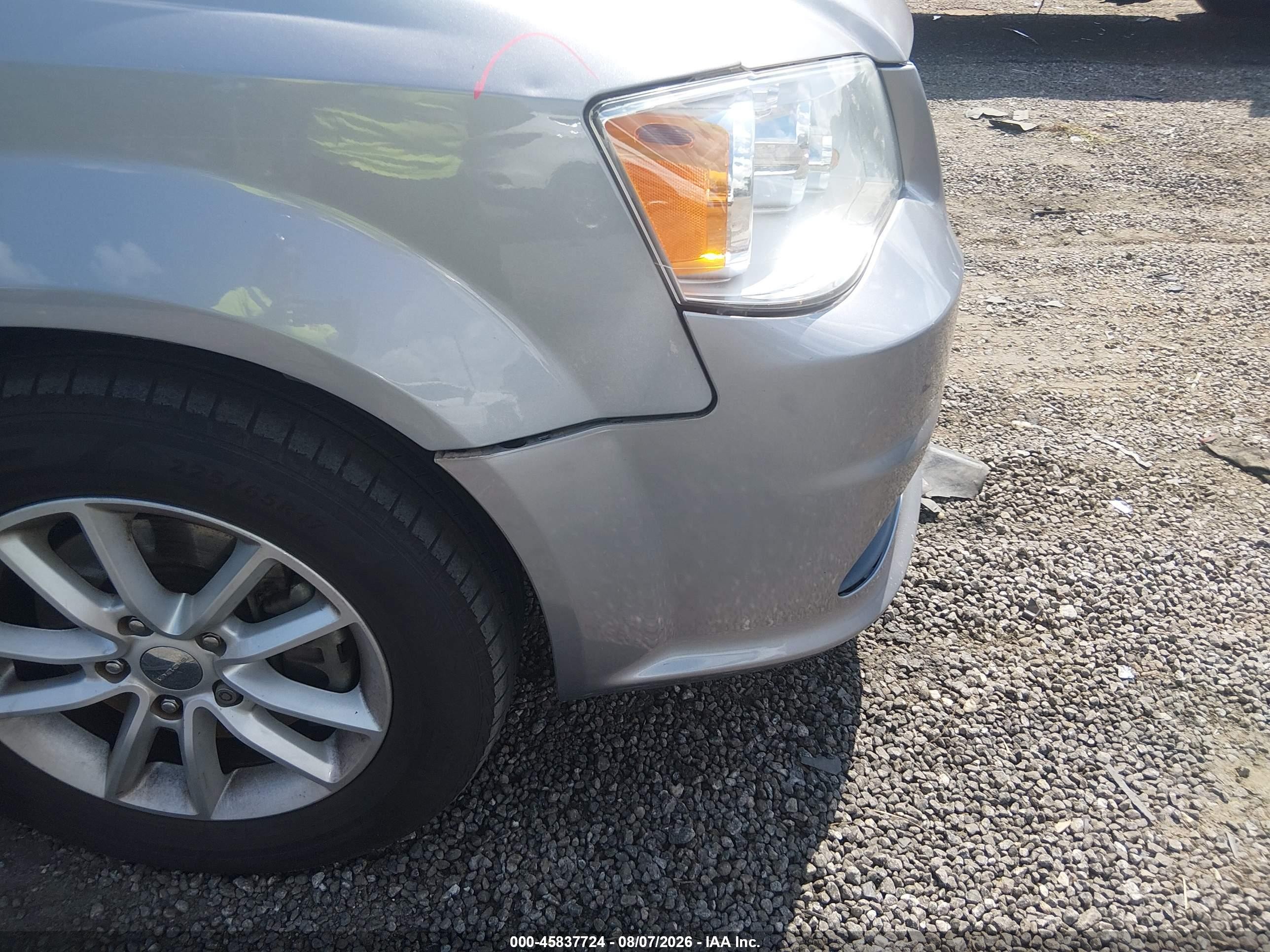 2015 Dodge Grand Caravan Sxt Silver vin: 2C4RDGCG8FR543012