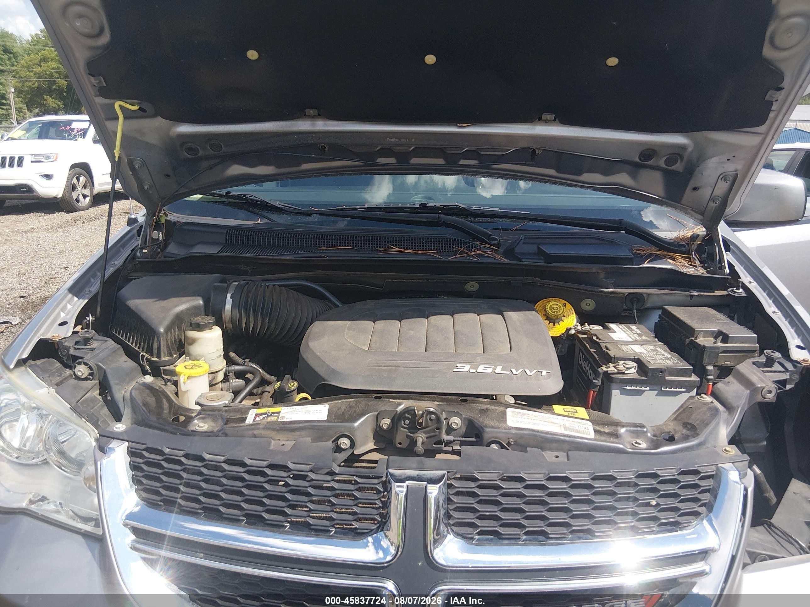 2015 Dodge Grand Caravan Sxt Silver vin: 2C4RDGCG8FR543012