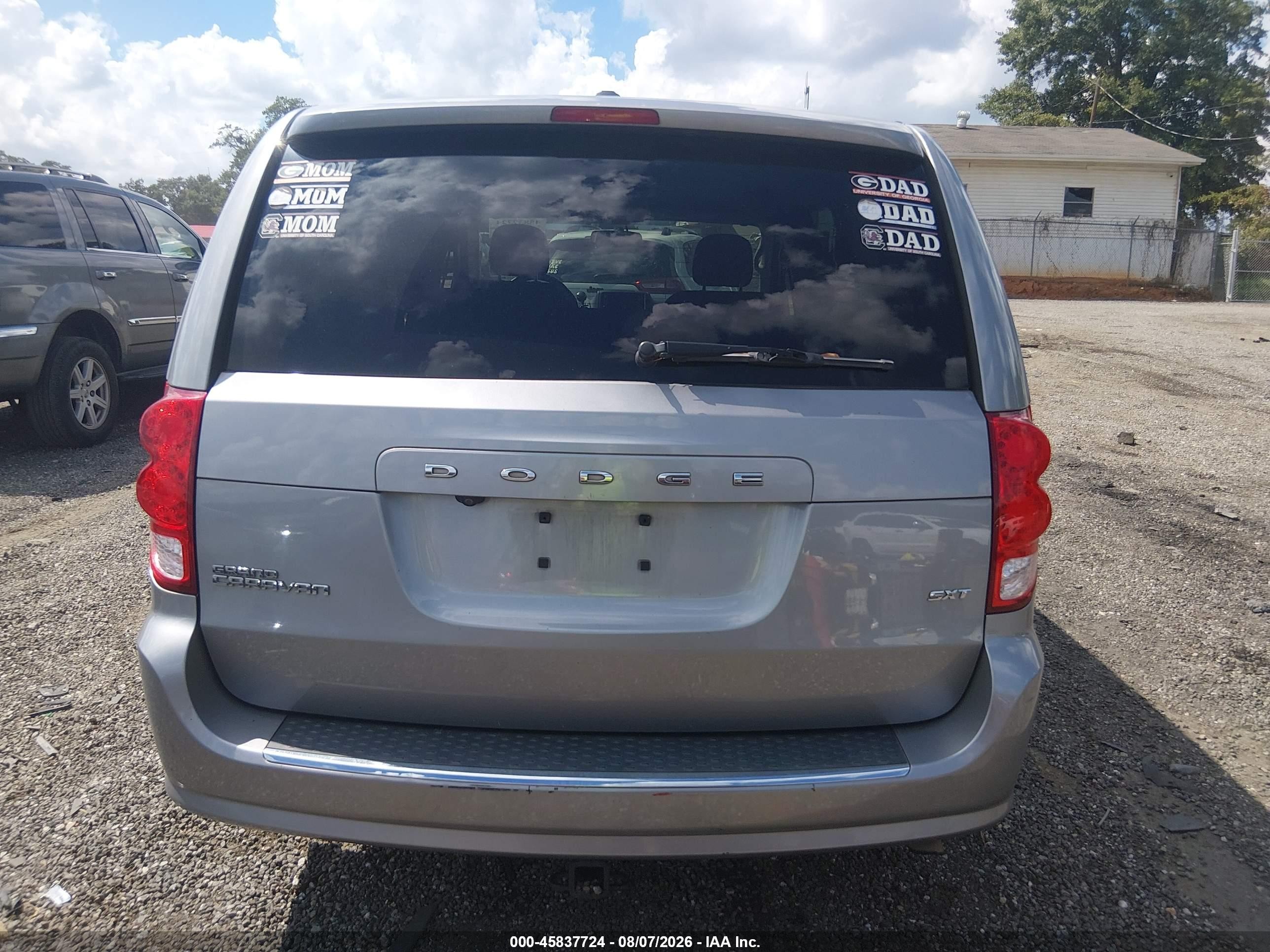 2015 Dodge Grand Caravan Sxt Silver vin: 2C4RDGCG8FR543012