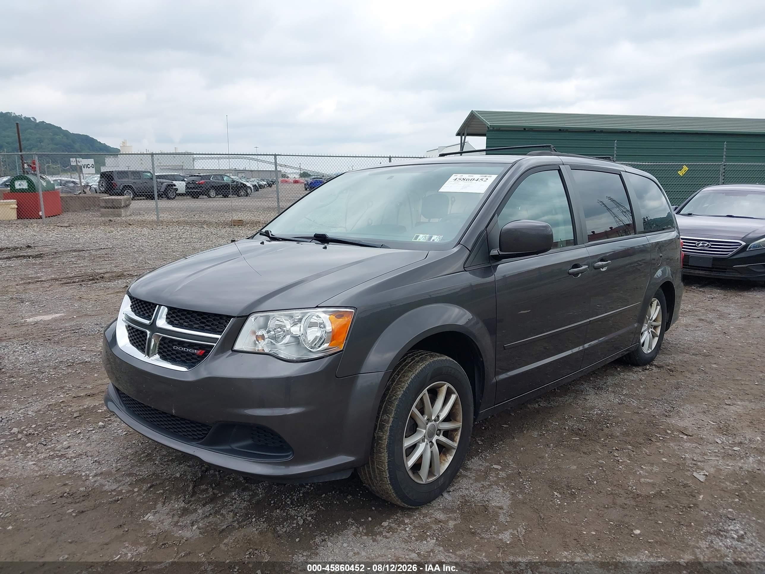 2015 Dodge Grand Caravan Sxt Gray vin: 2C4RDGCG8FR607095